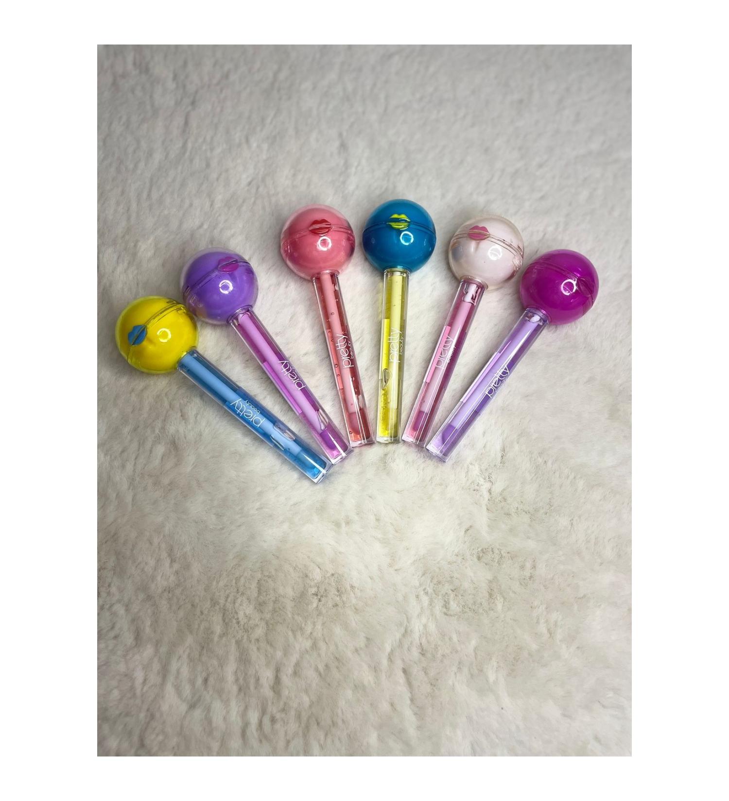 Pretty lollipop lip balm & lip oil