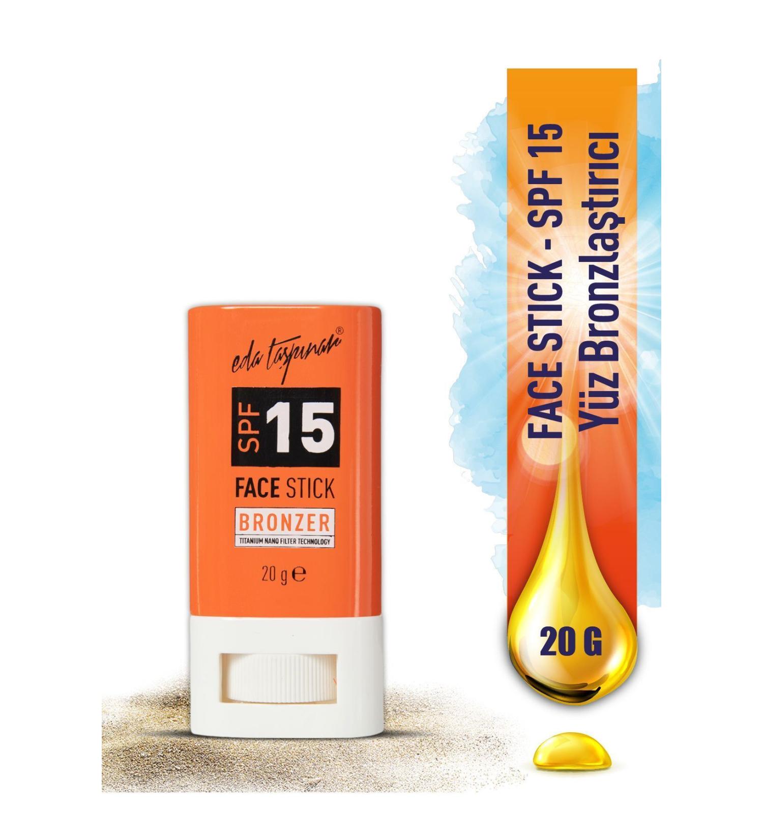 Eda Ta p nar SPF 15 Face Bronzer Face Stick (EGY0029) - Buy Online on GoSupps.com