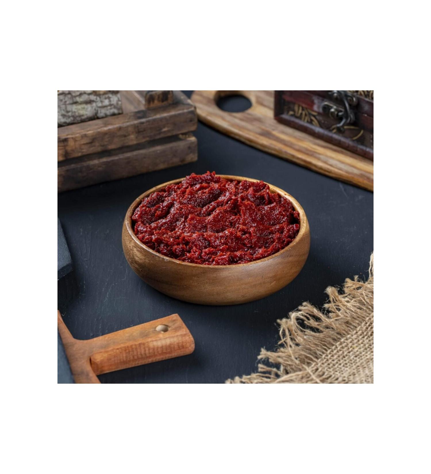 Babacan Spice Mixed Homemade Tomato Paste from Gaziantep 1 Kg.