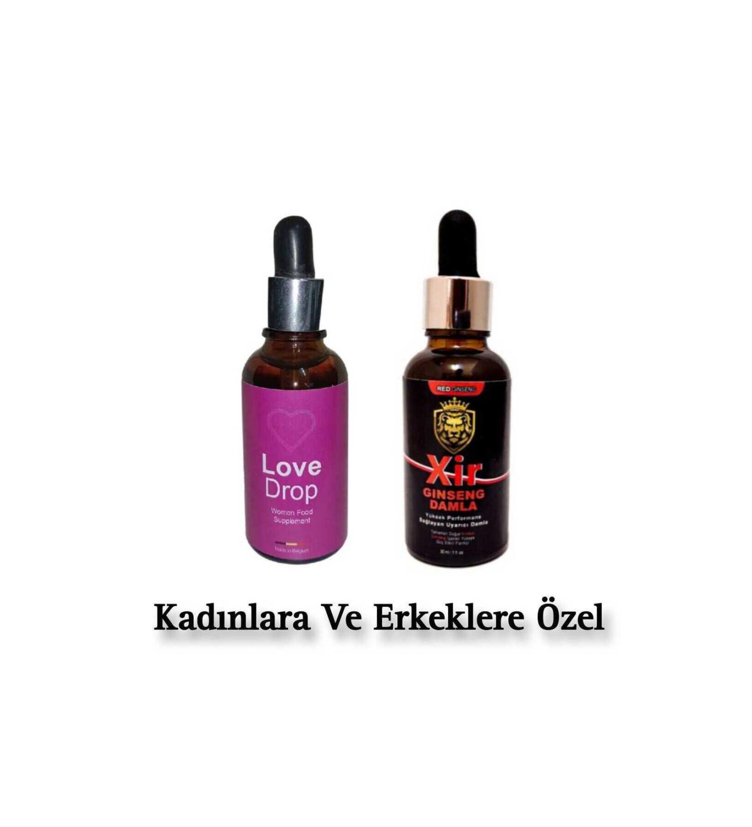 Love Drops for Women Love Enhancer + XIR Love Drops for Men Performance and Love Enhancer - Buy Online on GoSupps.com
