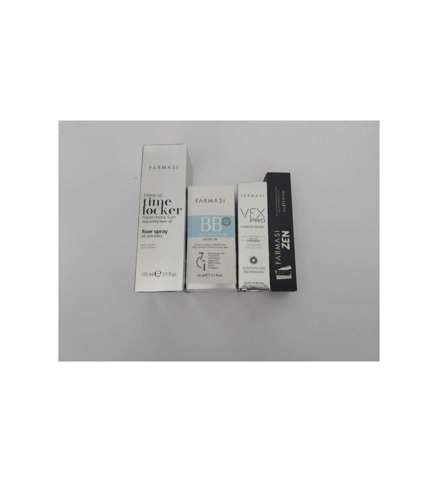 Farmasi Makeup Fixer + BB Cream 01 + vfx + zen 4 Pieces