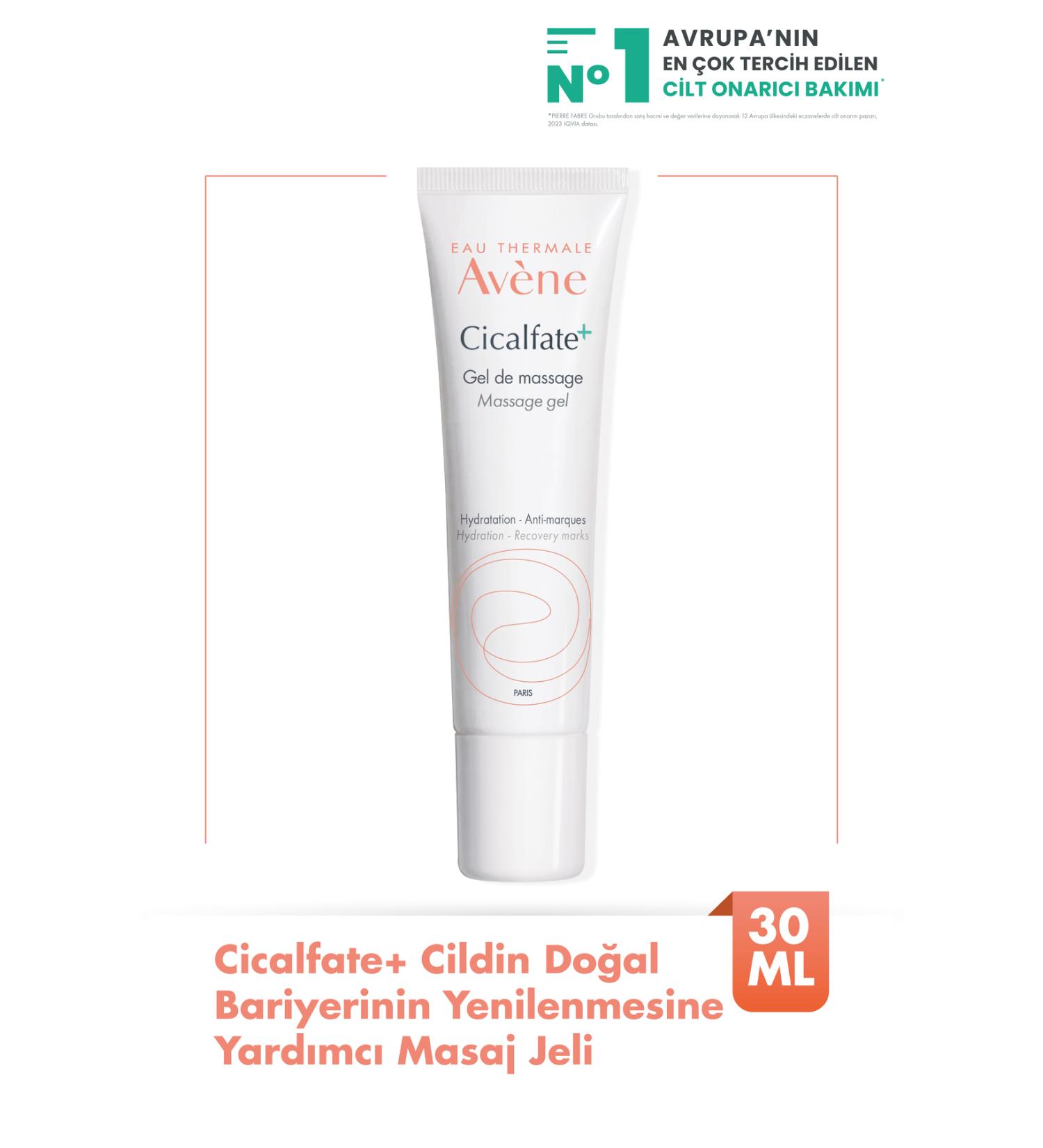 Avene Cicalfate+ Massage Gel Helping to Renew the Skin's Natural Barrier 30 ml - Buy Online on GoSupps.com