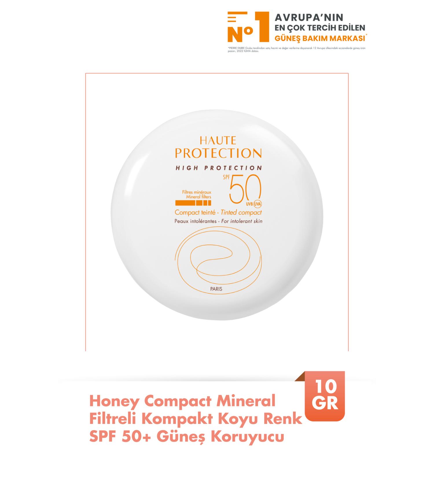 Avene Compact Spf50 Teintee Dore 10gr - Dark Foundation - Buy Online on GoSupps.com