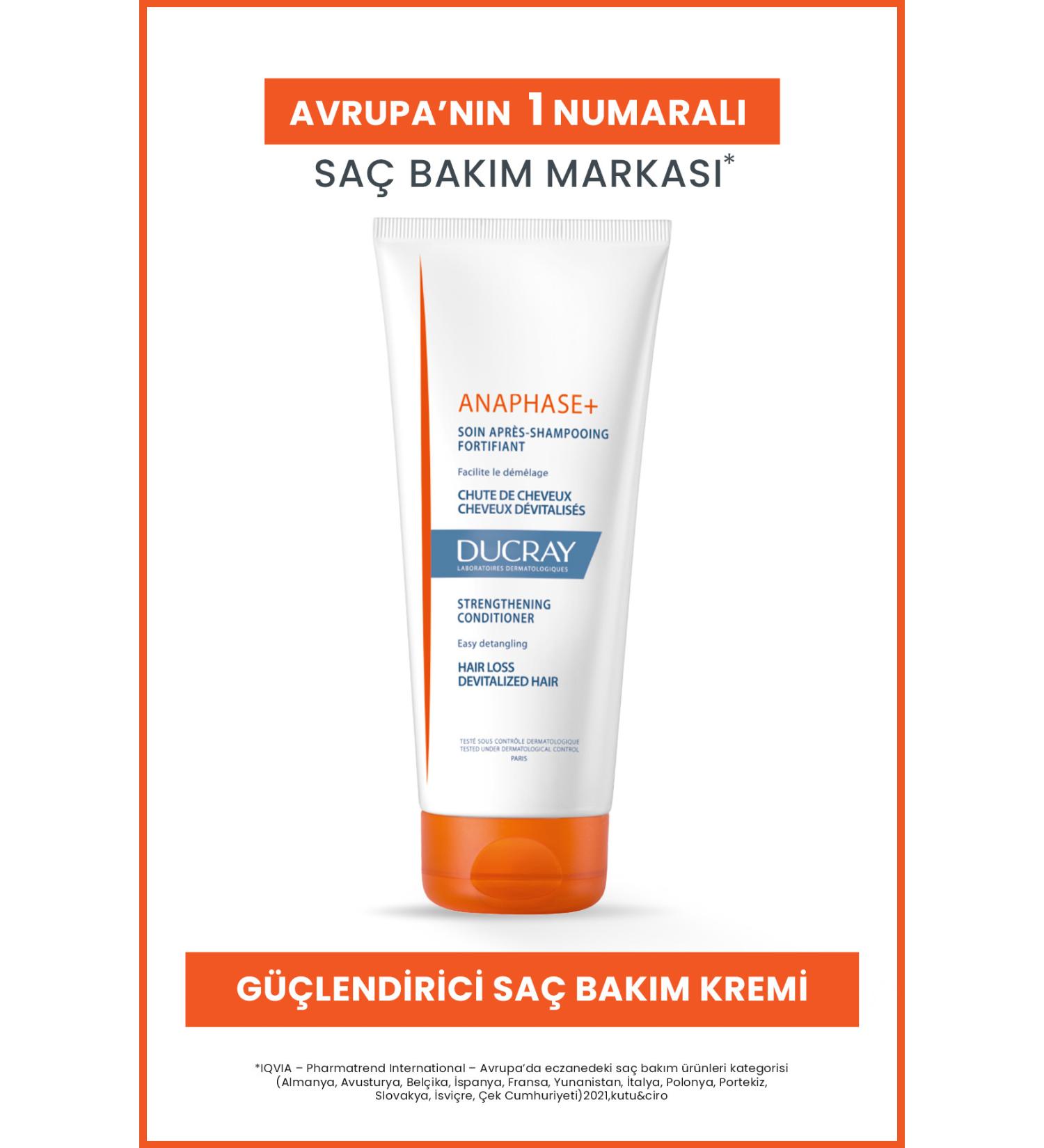 Ducray Anaphase+ Strengthening Conditioner 200 ml - Buy Online on GoSupps.com