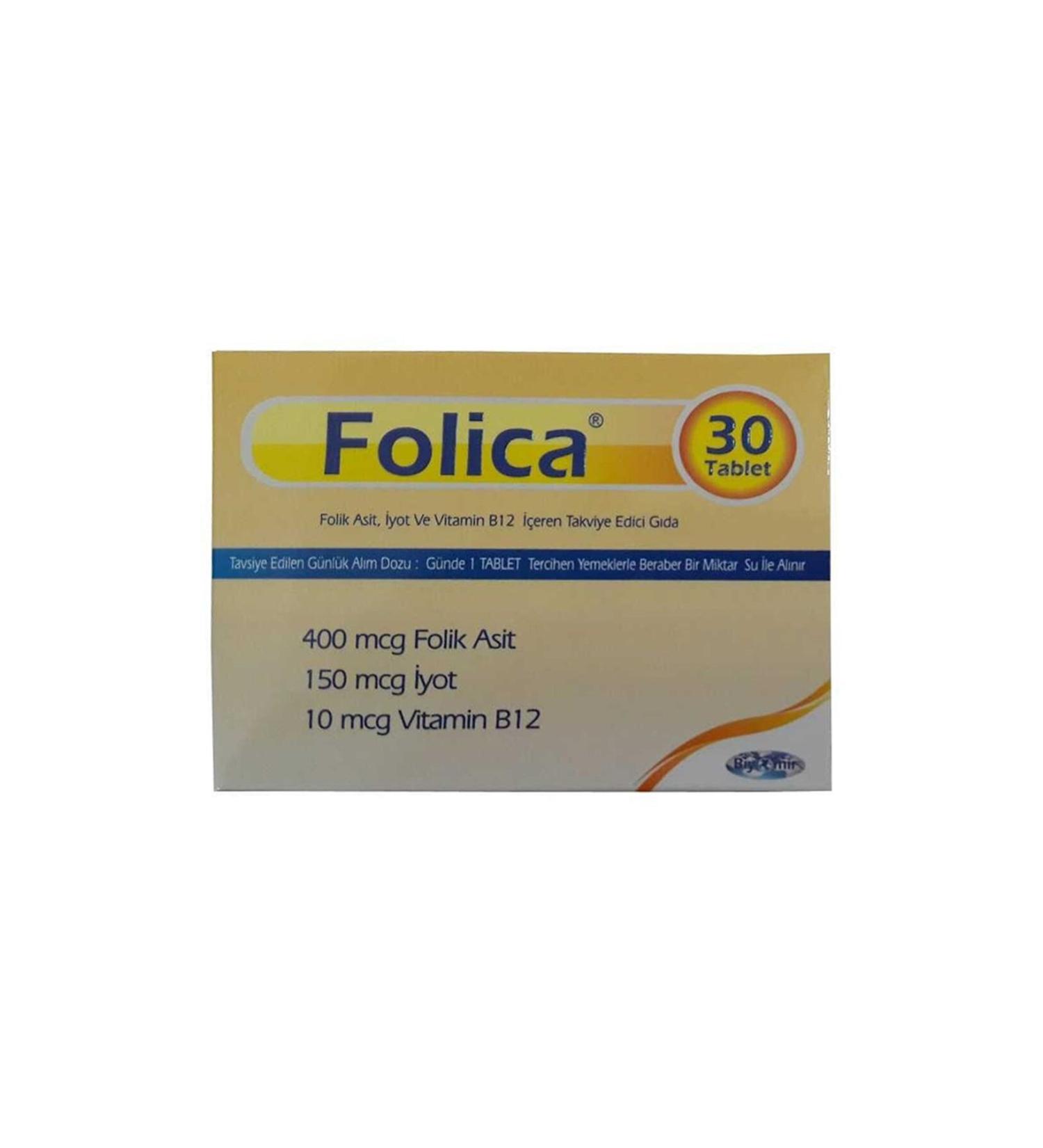 Folic Folica 30 Tablets