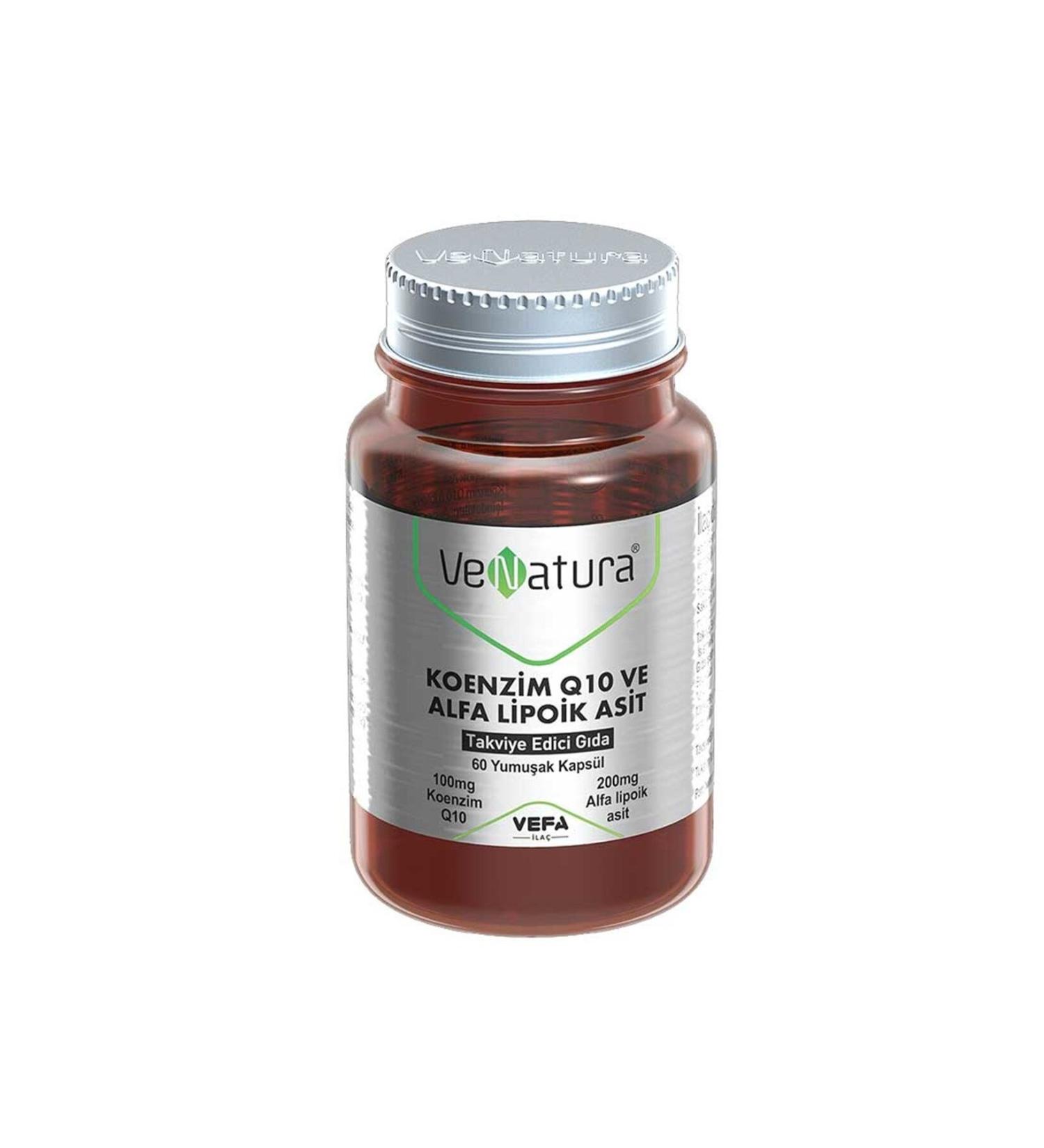 Venatura Coenzyme Q10 & Alpha Lipoic Acid 60 Capsules