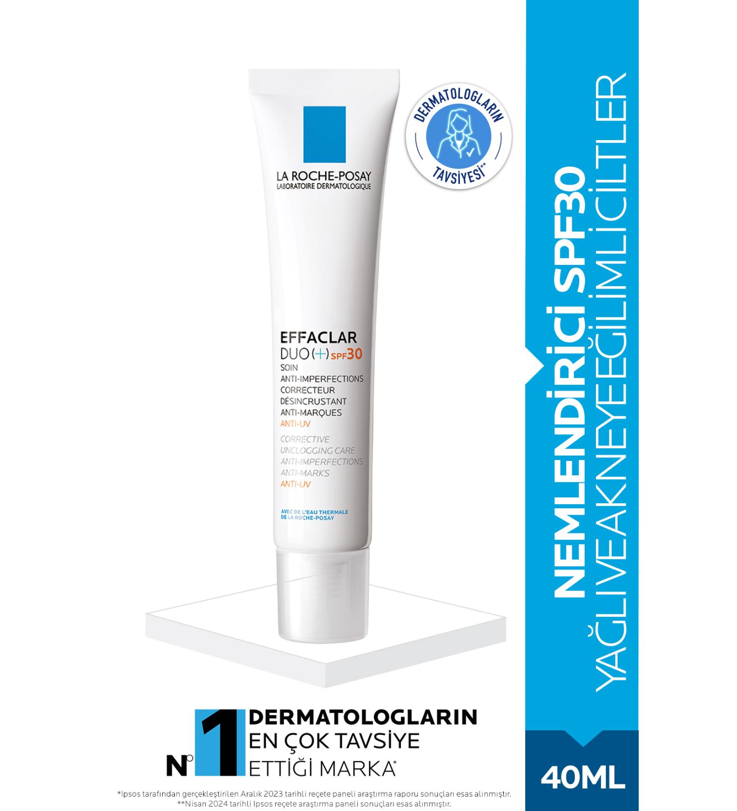 La Roche Posay Nourishing Care Cream for Oily and Acne Prone Skin SPF30 40 ml KeyNew16