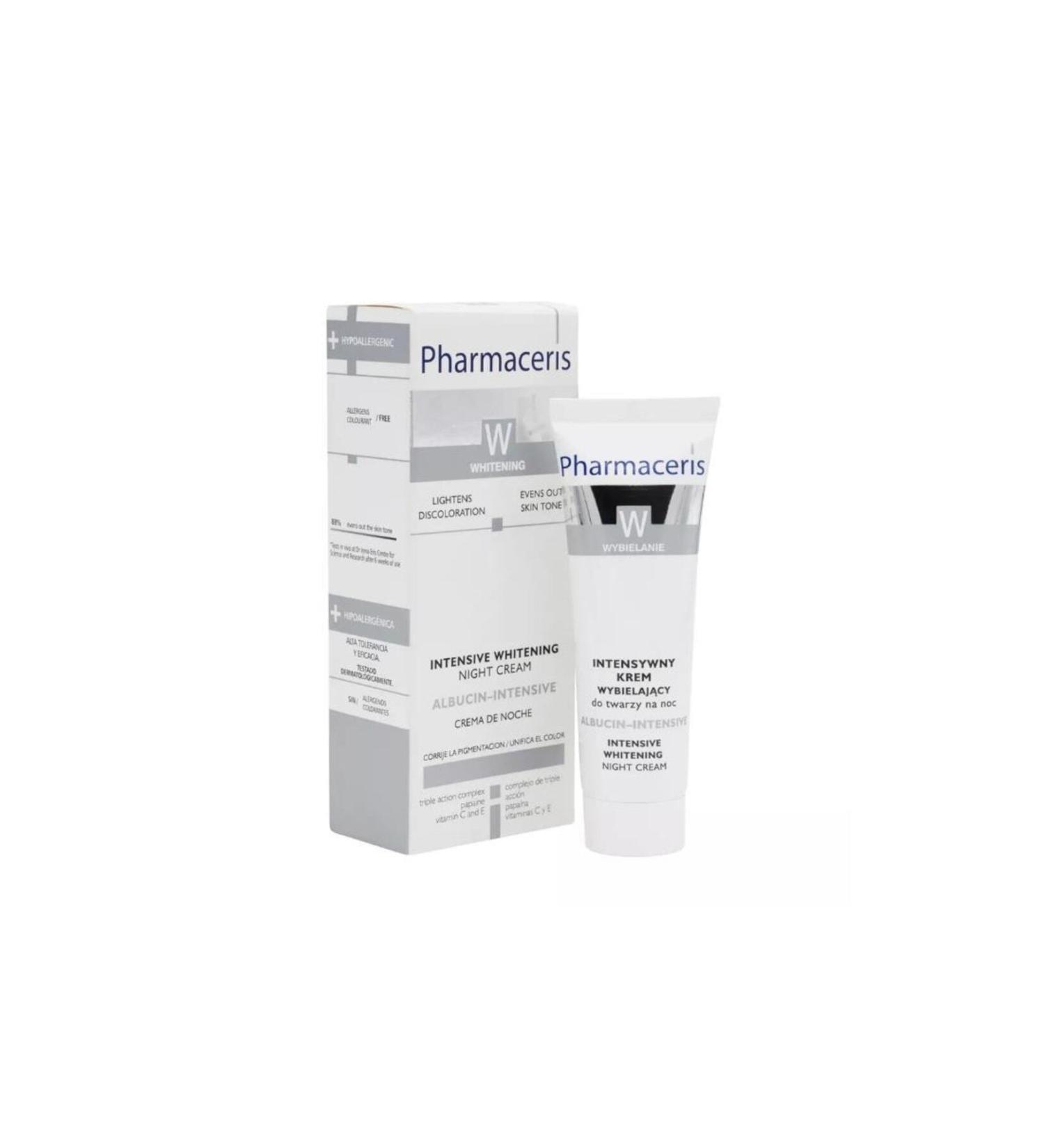 Pharmaceris COLOR INEQUALITIES CORRECTING INTENSIVE WHITENING NIGHT CREAM 30 ML. SAKLIG 194