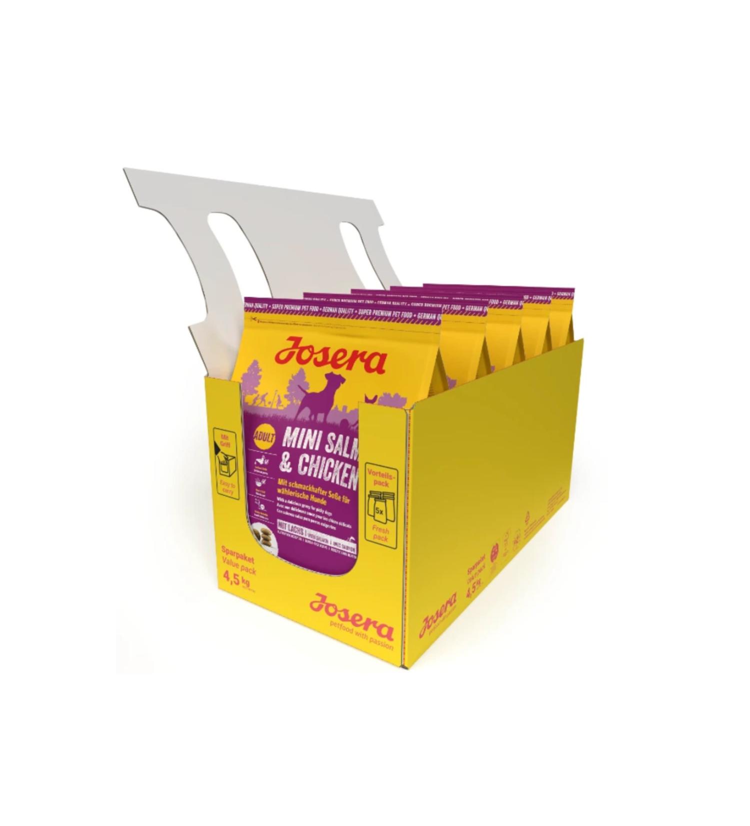 JOSERA MINI SALMON & CH CKEN 4.5KG