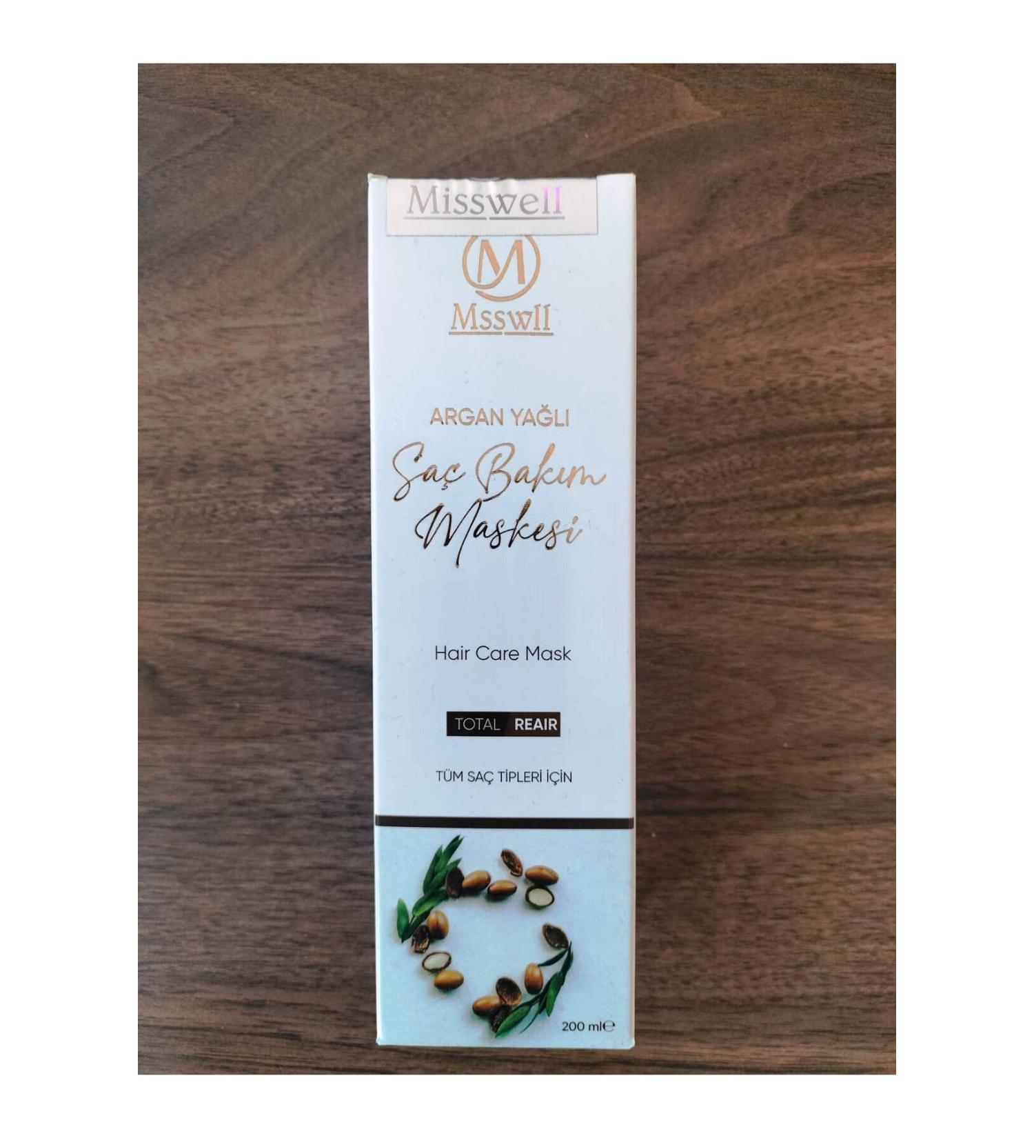 MISSWELL ARGAN OIL HAIR CARE MASK