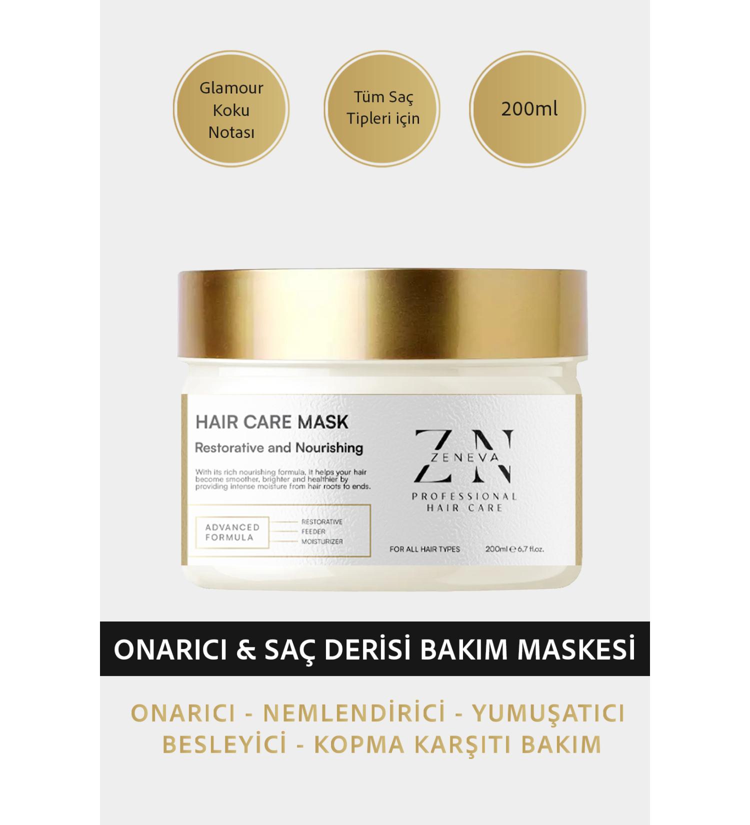 ZN ZENEVA Nourishing Repairing Fast Hair Growth Scalp Care Mask Against Hair Loss and Damage - Buy Online on GoSupps.com