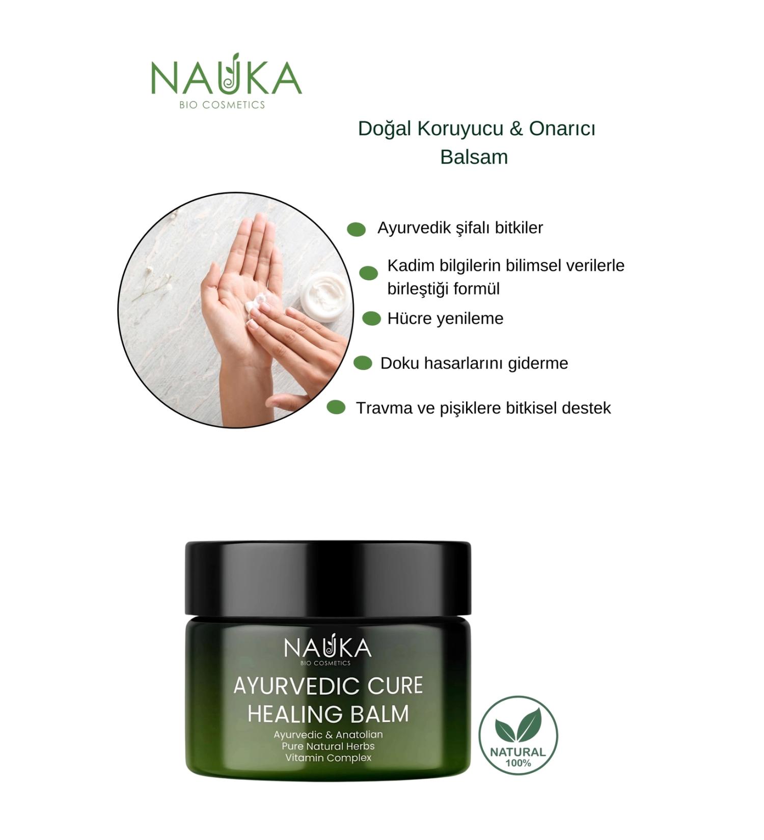 nauka AYURVEDIC CURE HEALING BALM - Buy Online on GoSupps.com