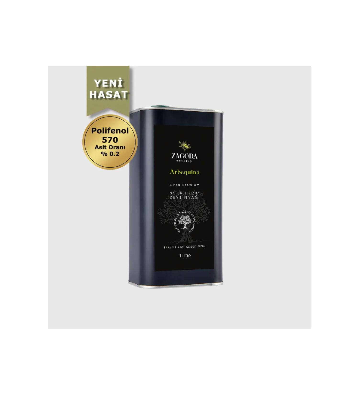 Zagoda Arbequina Early Harvest Extra Virgin Olive Oil 1 Liter