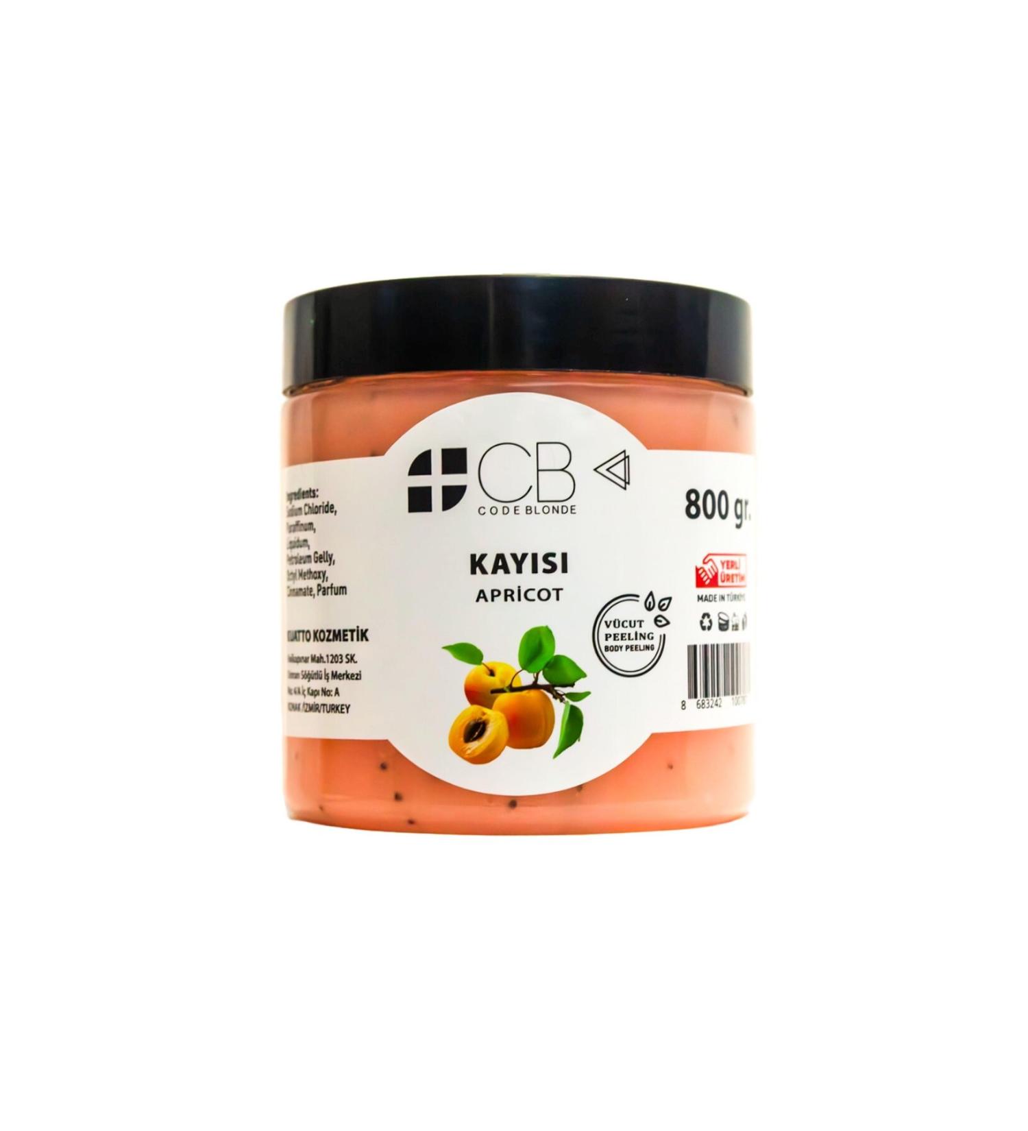 CODE BLONDE Peeling 800gr. Apricot