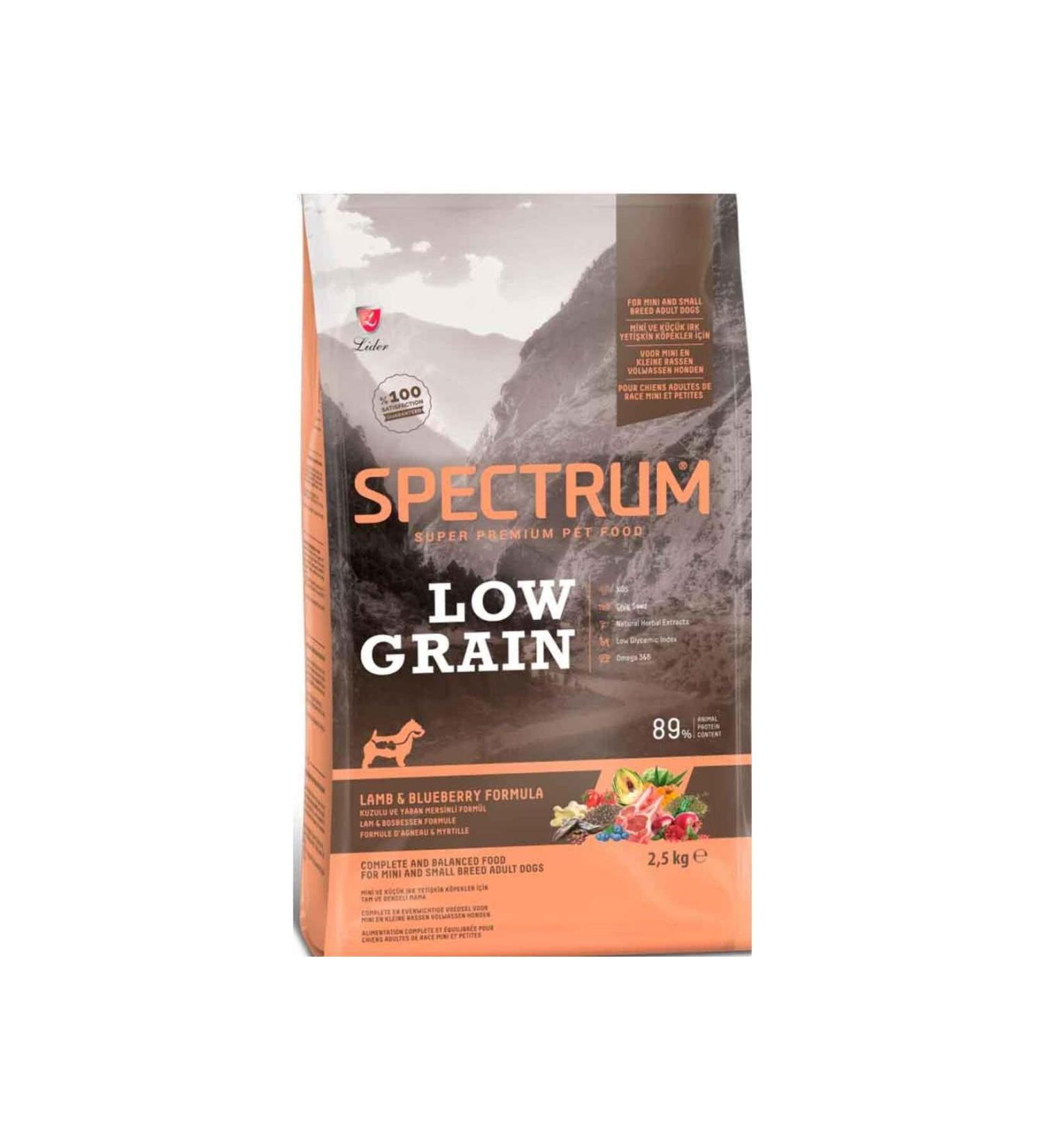 Spectrum Lamb Blueberry Dog Food 2.5 Kg