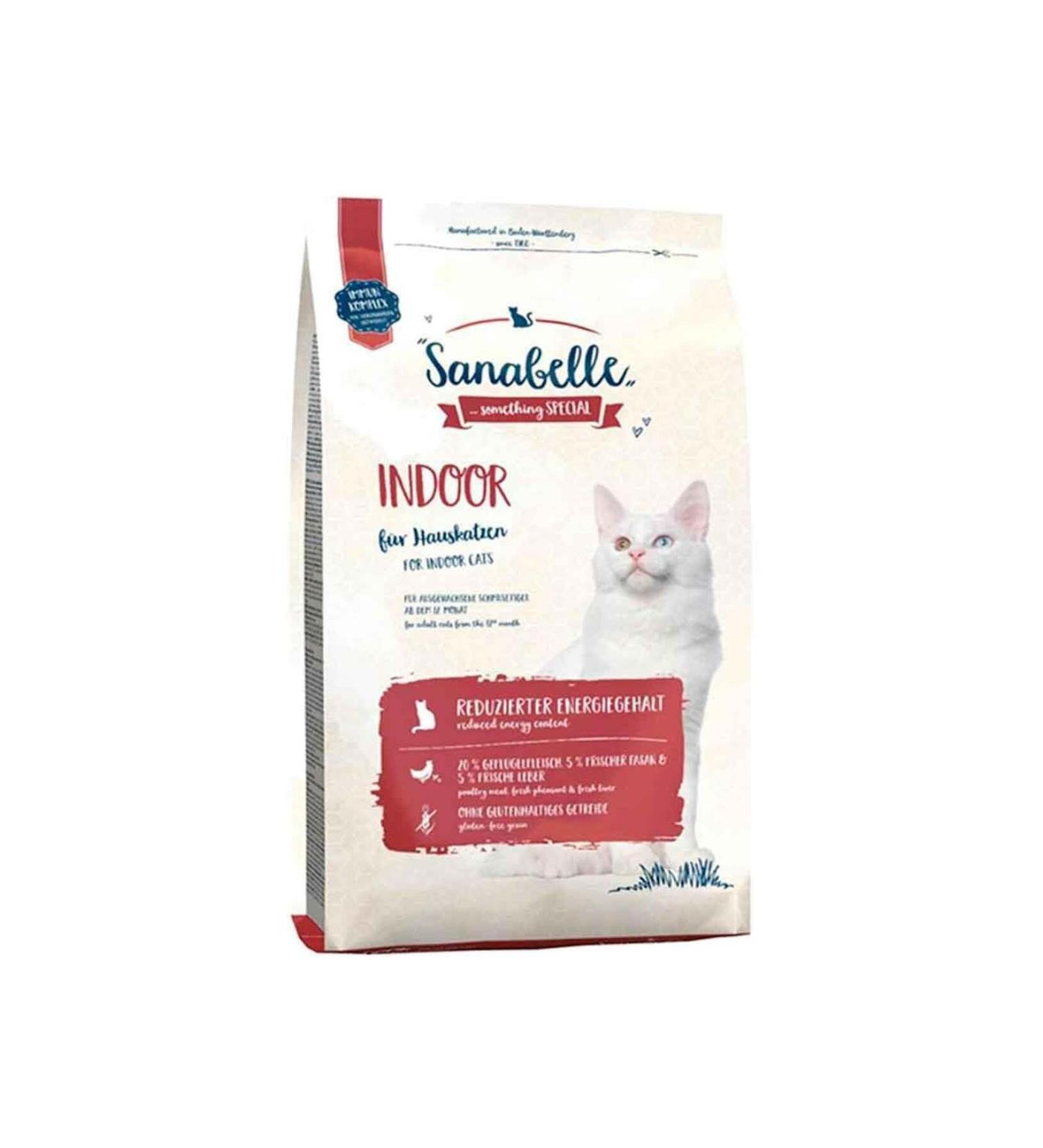 Sanabelle Indoor Cat Food for House Cats 10 Kg