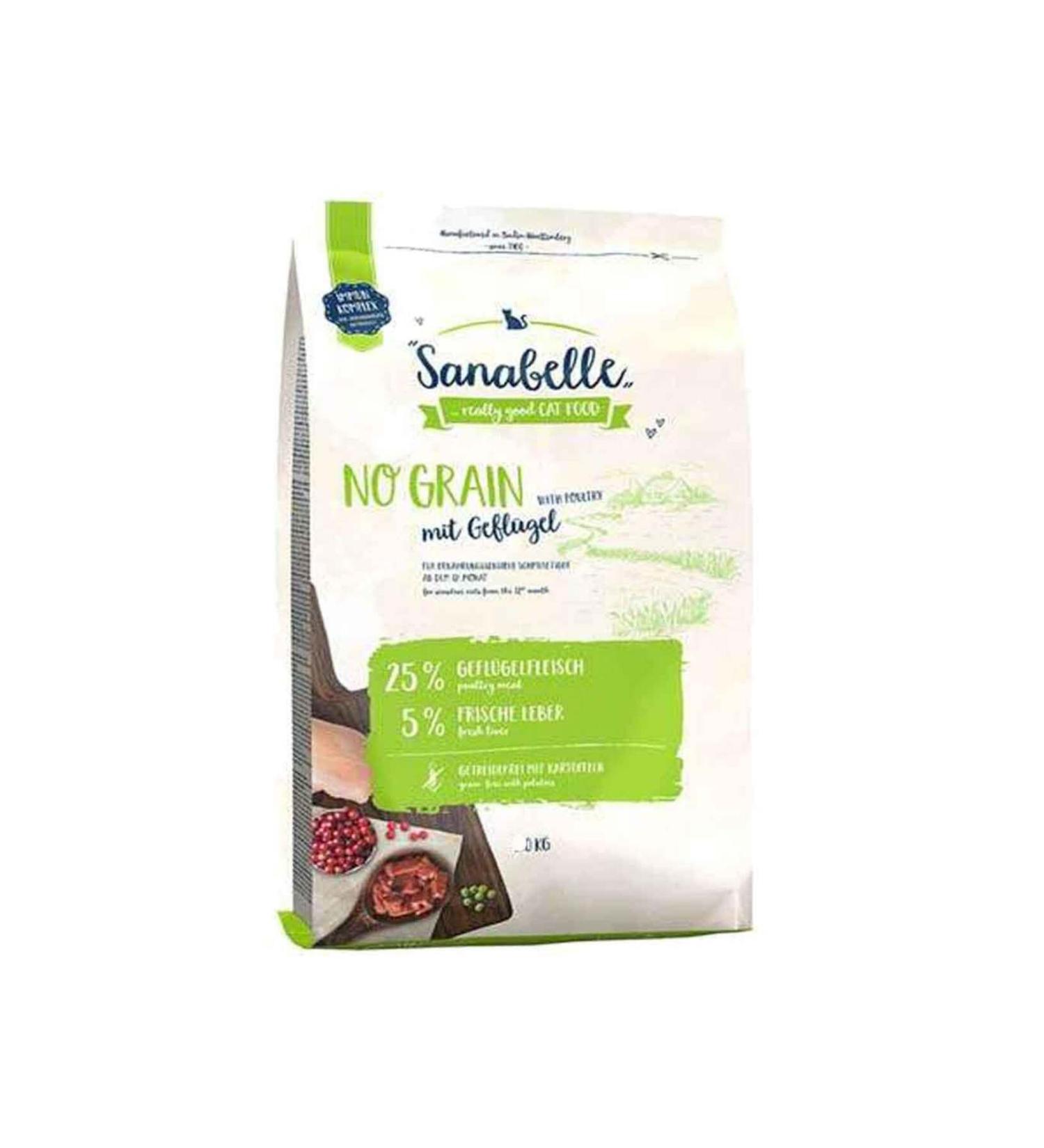 Sanabelle Poultry Grain Free Cat Food 10 Kg