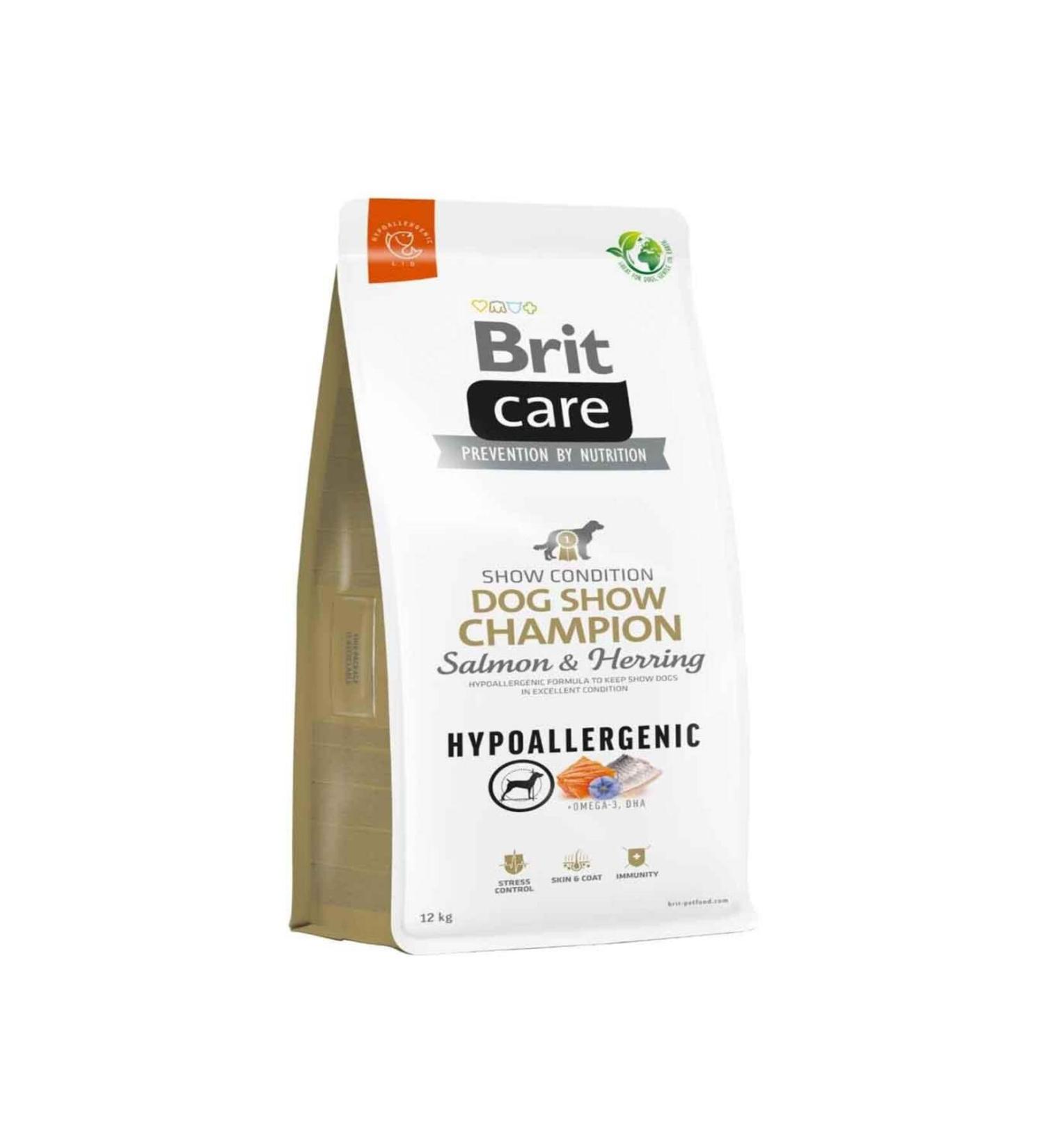 Brit Care Dog Show Hypoallergenic Salmon Dog Food 12 Kg