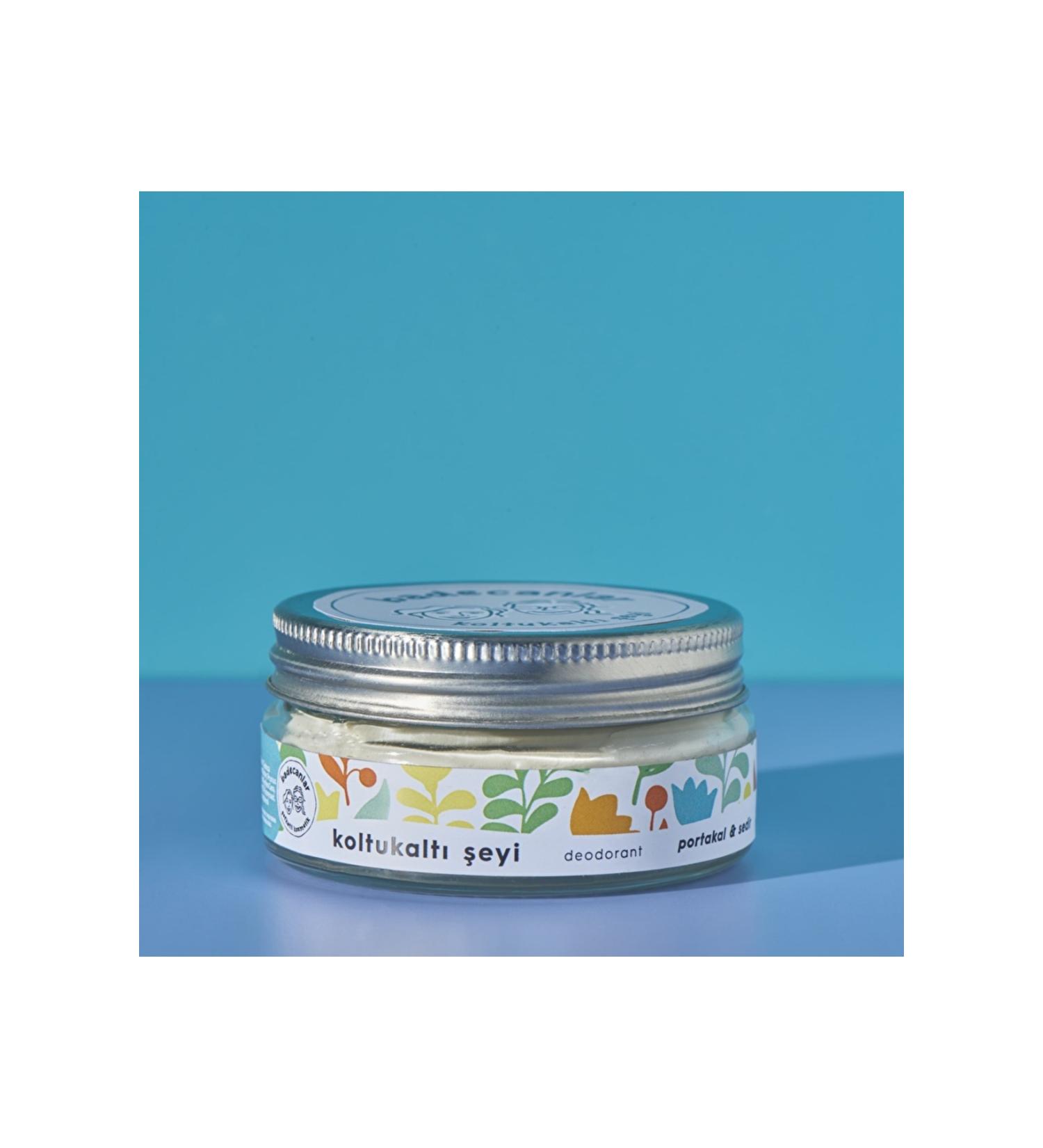 Badecanlar Underarm Thing Deodorant Cream - Orange & Cedar (50 ml) Size: 50 ml