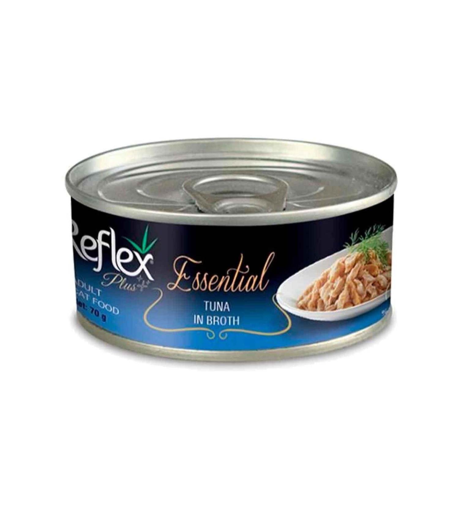 Reflex Plus Essential Atlantic Tuna Adult Cat Canned Food 70 gr