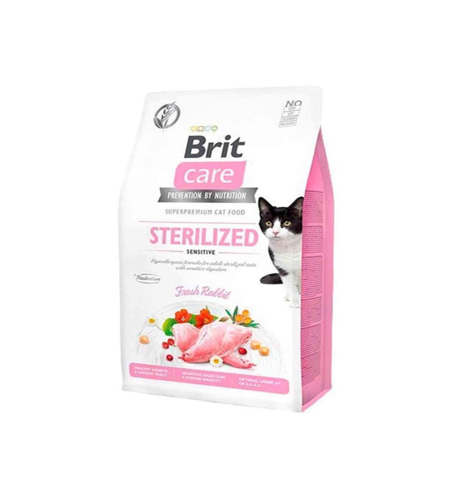 Brit Care Hypo-allergenic Digestive System Support Grain-Free Sterilized Cat Food 7 Kg
