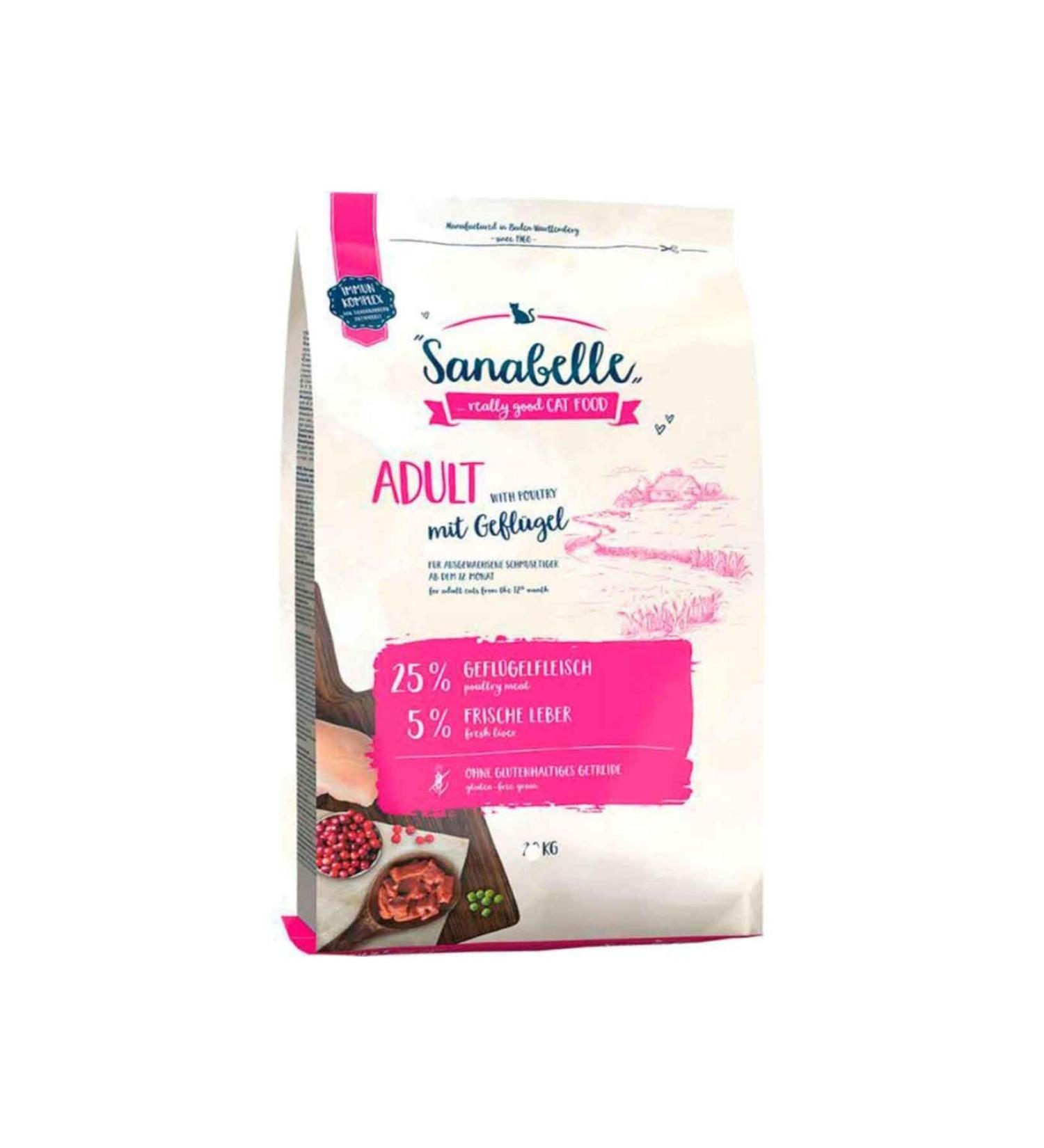 Sanabelle Gefl gel Poultry Cat Food 10 Kg