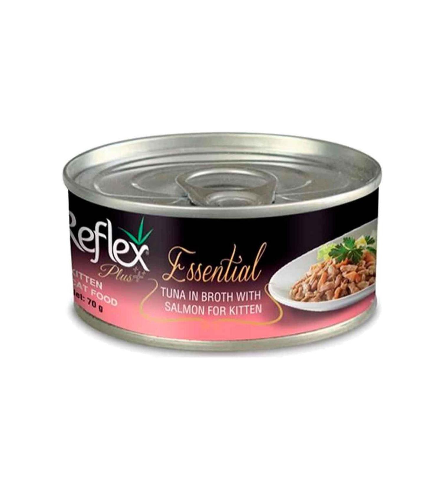 Reflex Plus Essential Kitten Canned Salmon Kitten Food 70 gr