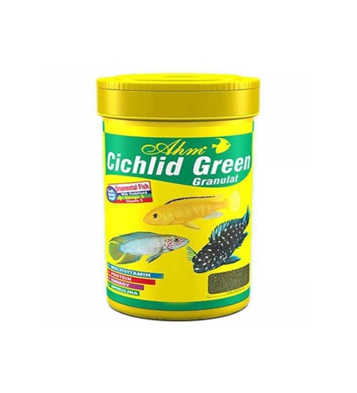 Ahm Cichlid Green Granulate 1000 ml