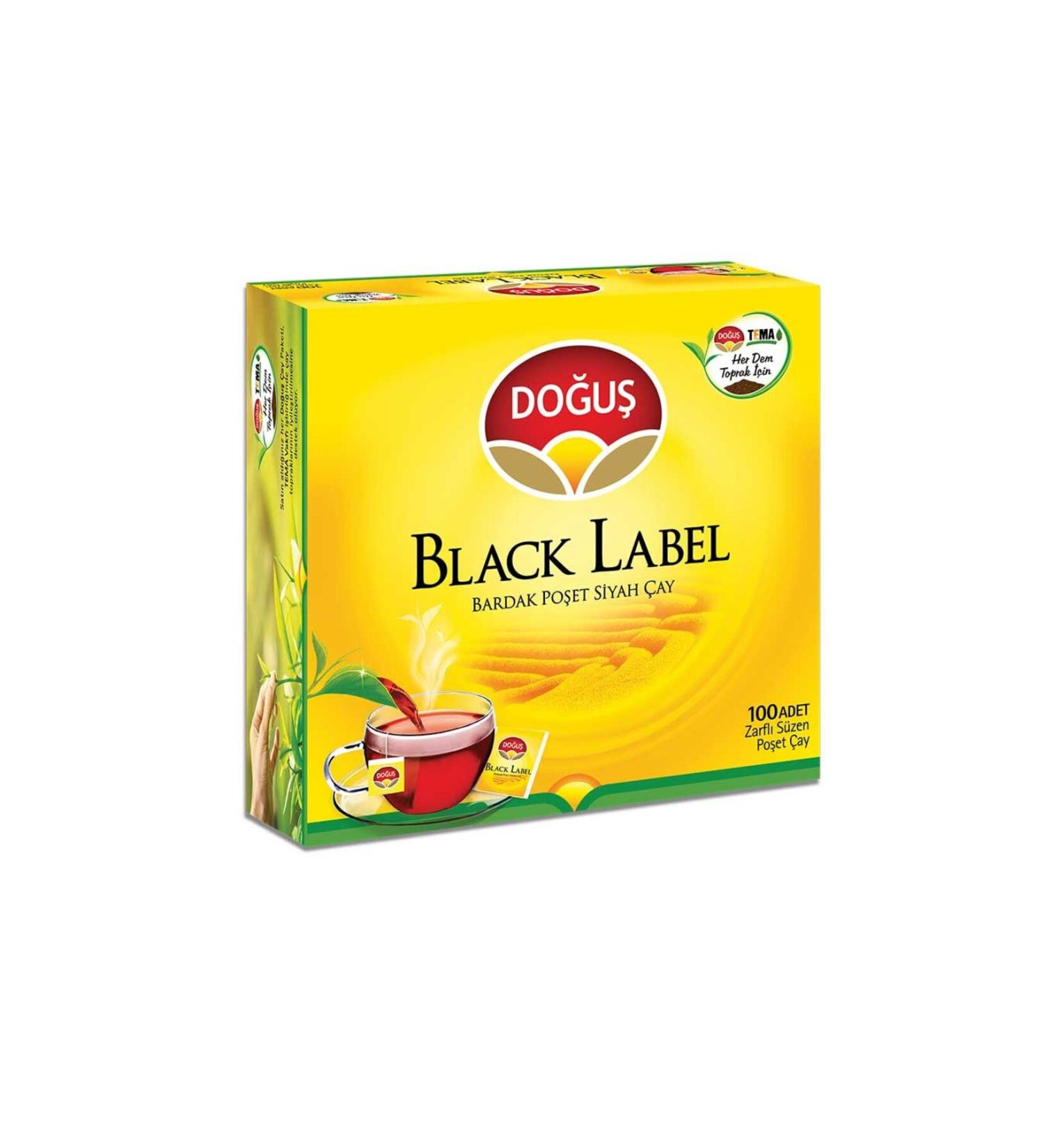 Dogus Black Label Tea Bags 100 Pieces