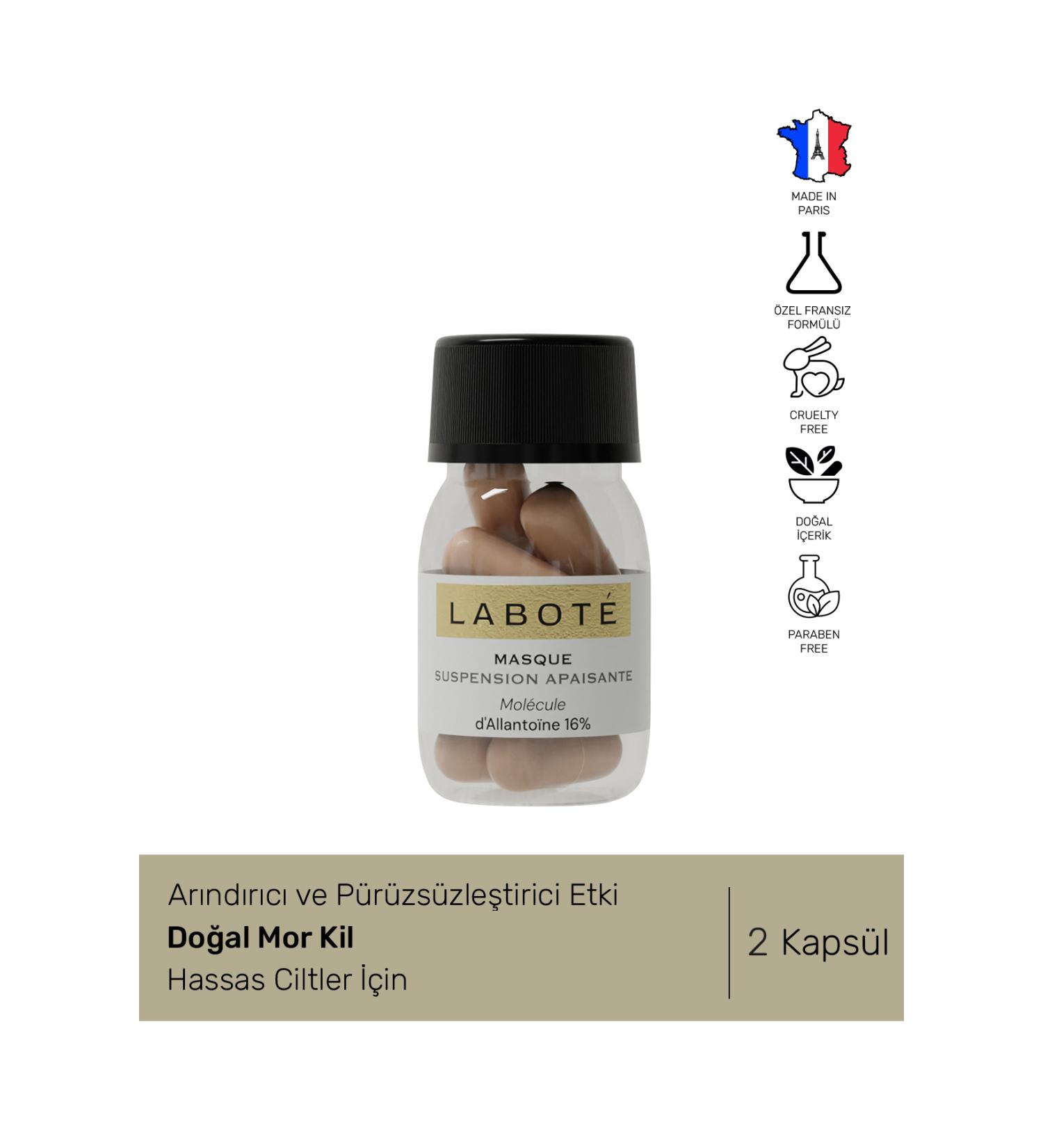 LABOTE Anti-Sensitivity Natural Clay Mask 2 CAPSULES