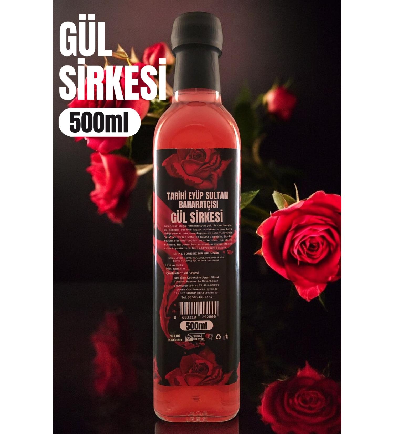 HISTORICAL EY P SULTAN SPICE SELLER 0 Additive-Free Rose Vinegar 500ml