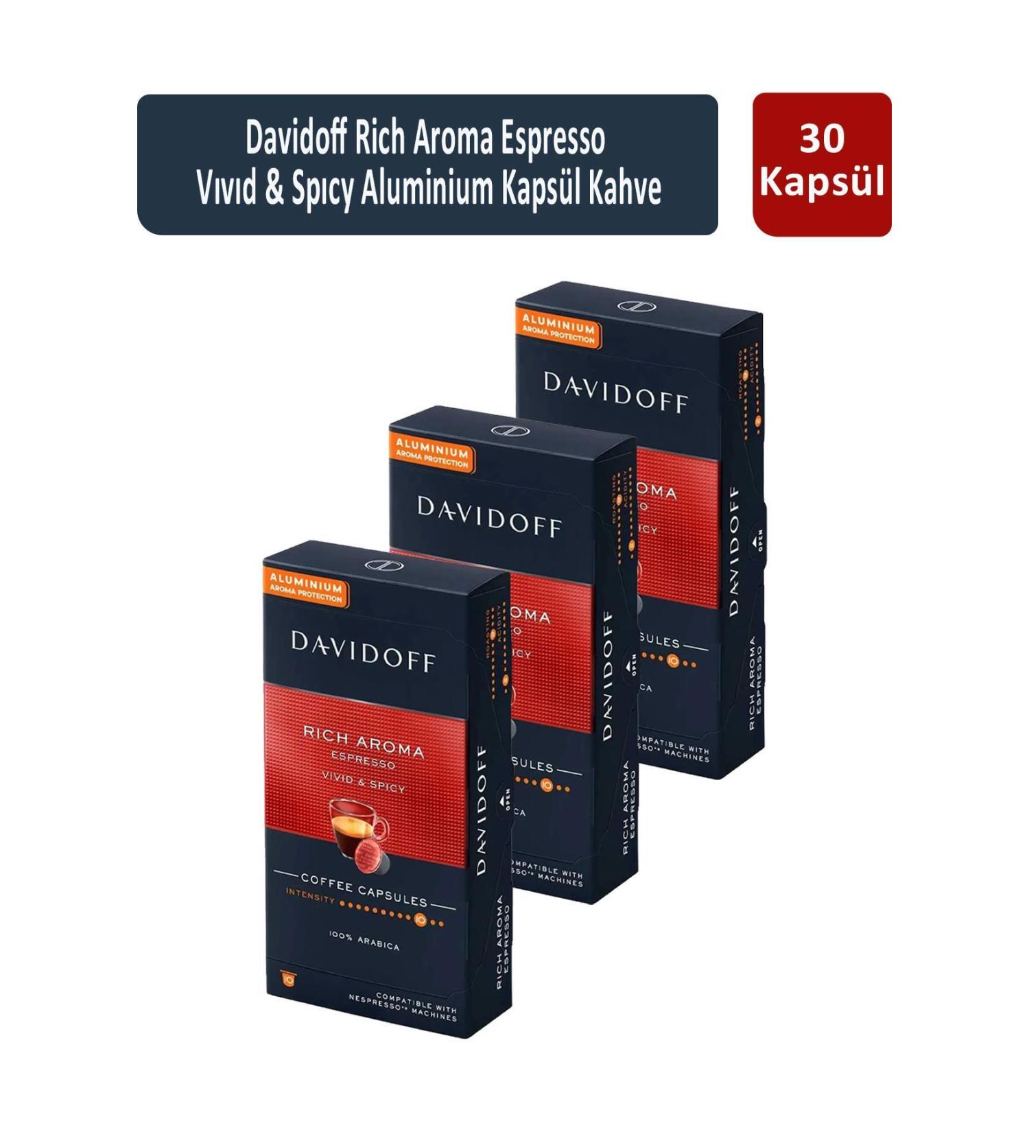 Tchibo Rich Aroma Espresso Vivid & Spicy Capsule Coffee x 3 Pieces