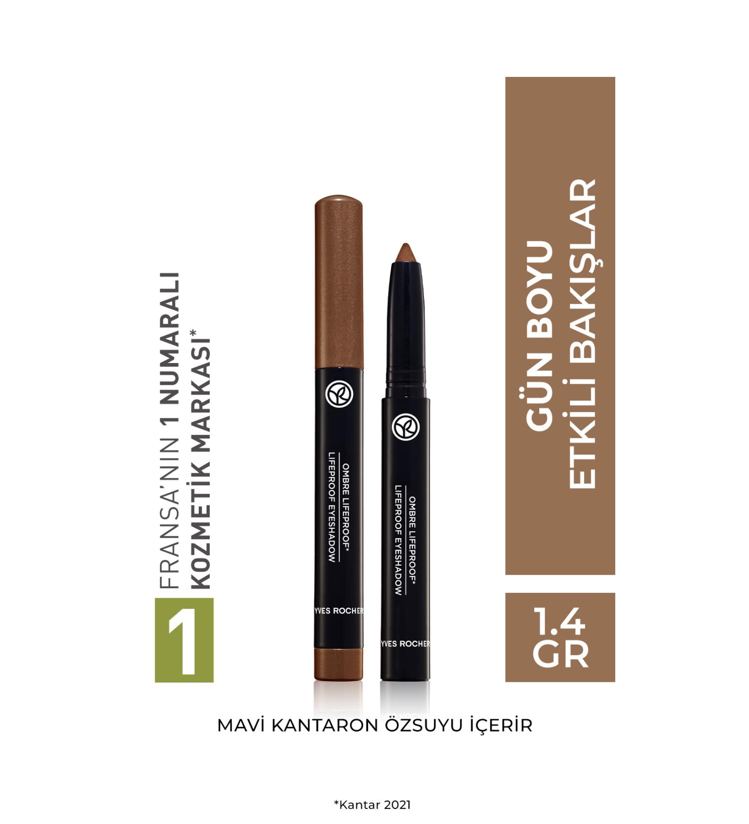 Yves Rocher Cream Textured Pencil Eyeshadow-08 Brown-53708