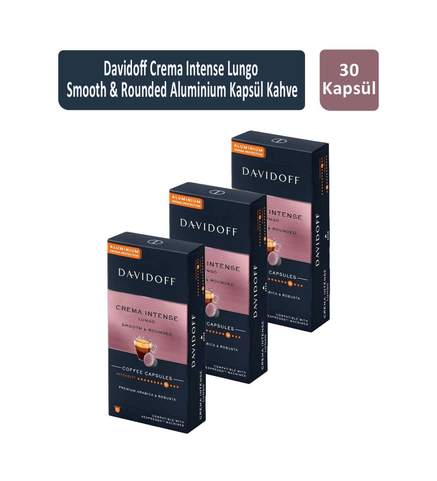 Tchibo Crema Intense Lungo Smooth & Rounded Capsule Coffee x 3 Pcs - Buy Online on GoSupps.com