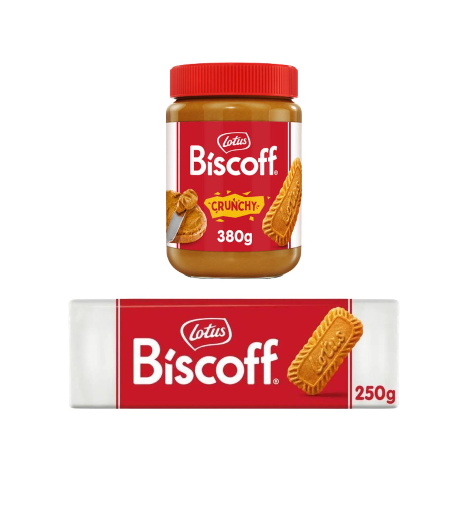 CAESAR GROUP lotus Caramelized Biscuits 250 gr Biscoff Spread Crunchy 380 gr