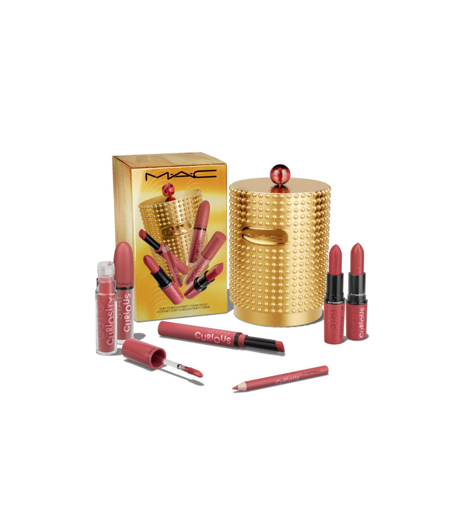 Mac Special Set for Christmas-Stay Curious Party Crew Vault Demb.1802 - Buy Online on GoSupps.com