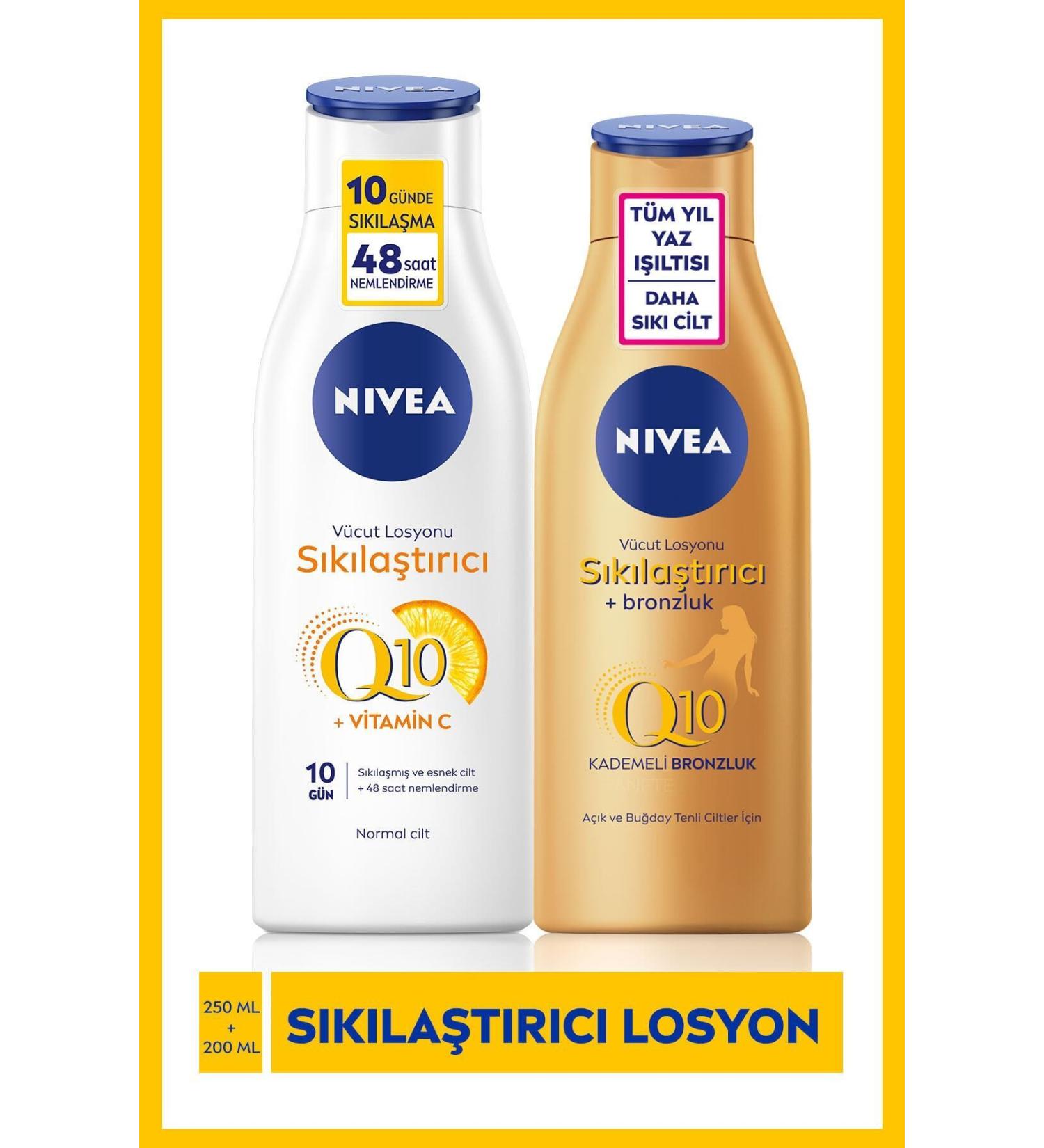 NIVEA Firming Body Lotion and Firming Tan Provider Body Lotion in 10 Days Passi.4704