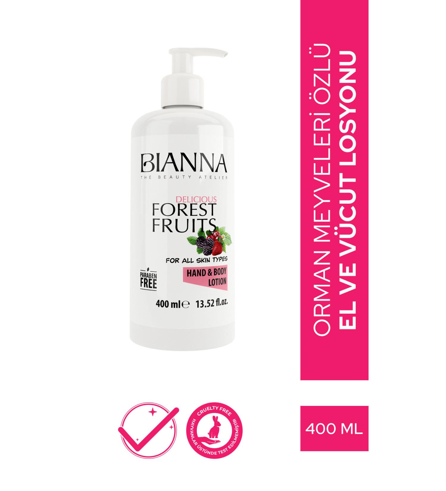 Bianna Hand and Body Lotion - Moisturizing Hand and Body Cream - 400ML - Buy Online on GoSupps.com
