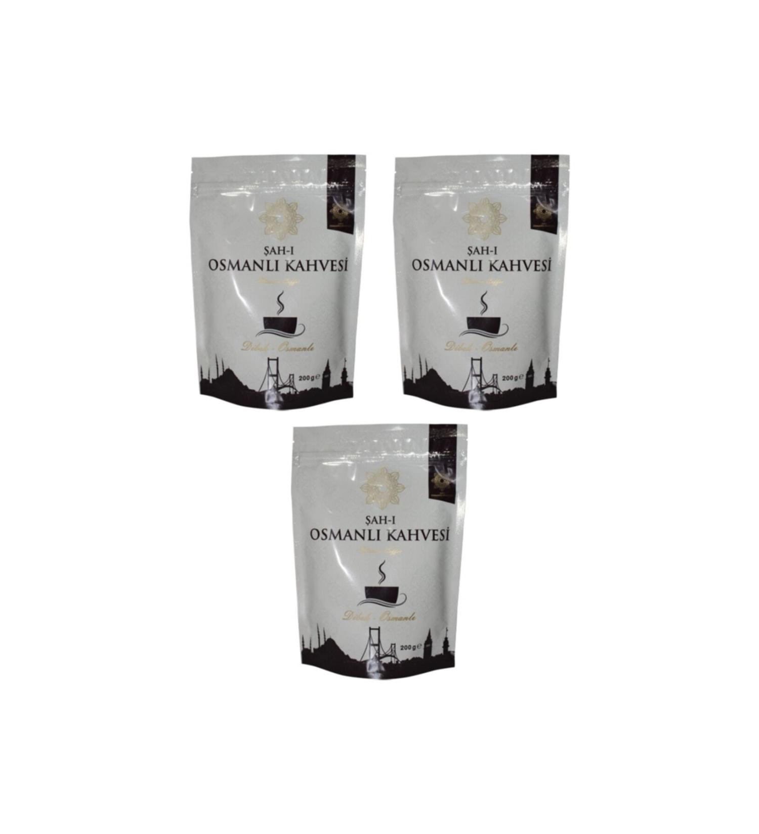 Shah-i Ottoman Coffee Dibek Ottoman Coffee 3 Pieces - Buy Online on GoSupps.com