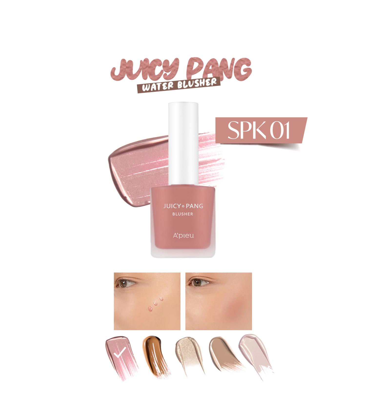 Missha Fruit Scented Moisturizing Pearlescent Liquid Blush Juicy-Pang Water Blusher Shimmer (Spk01) - Buy Online on GoSupps.com