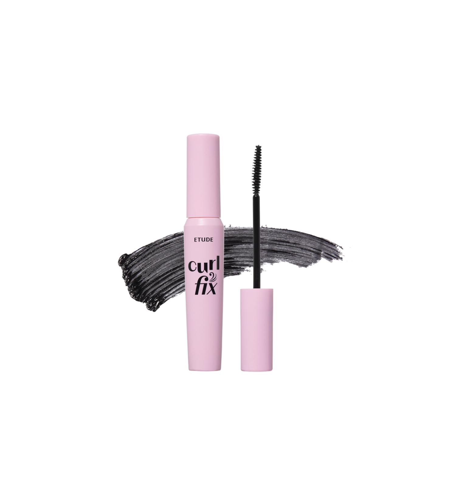 ETUDE Curl Fix Mascara / 24 Hour Intense Volume and Curl Vegan Mascara - 01 Black - Buy Online on GoSupps.com
