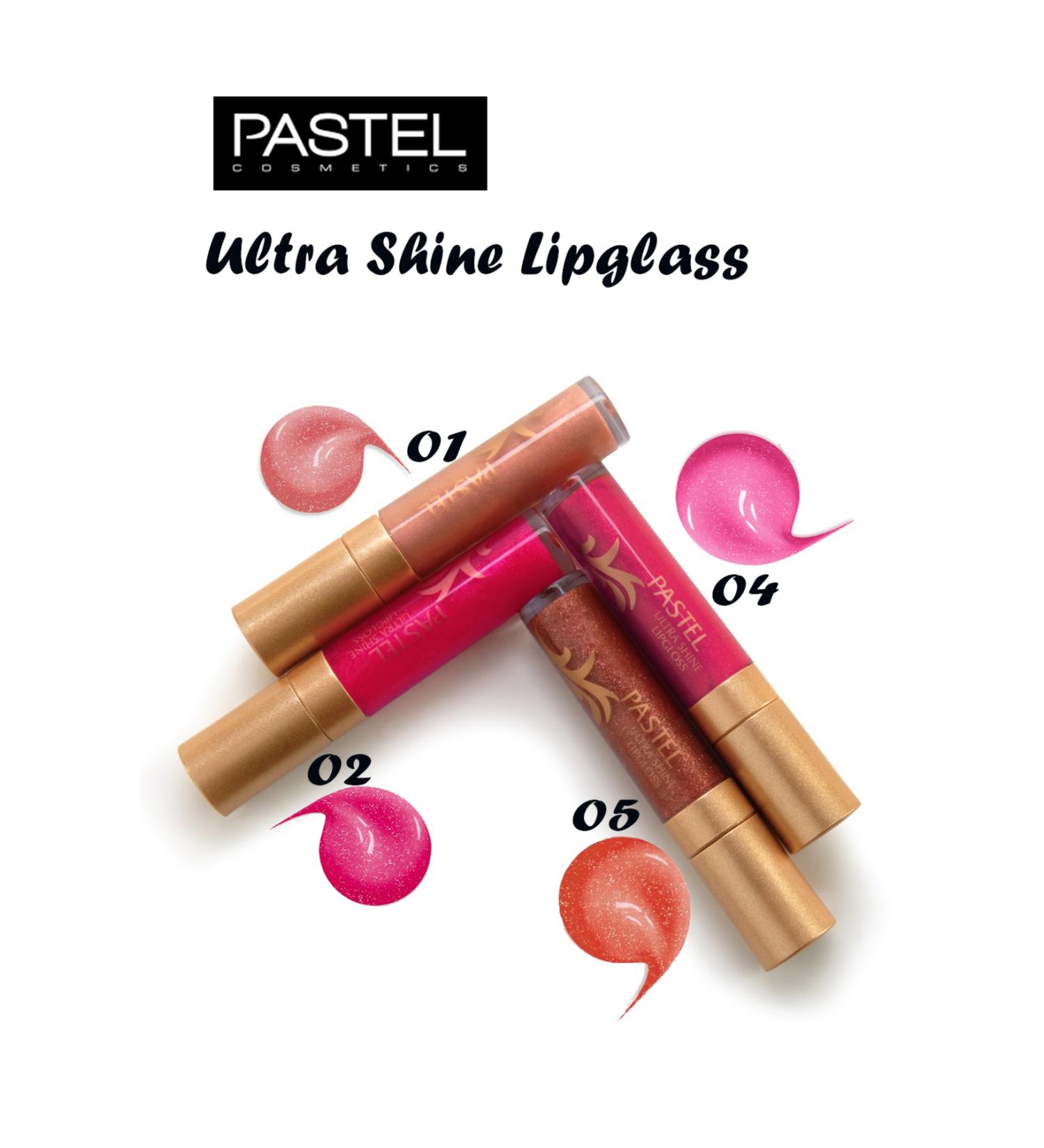 Pastel Ultra Shine Lipgloss - Glittery Colored Lip Gloss No:02
