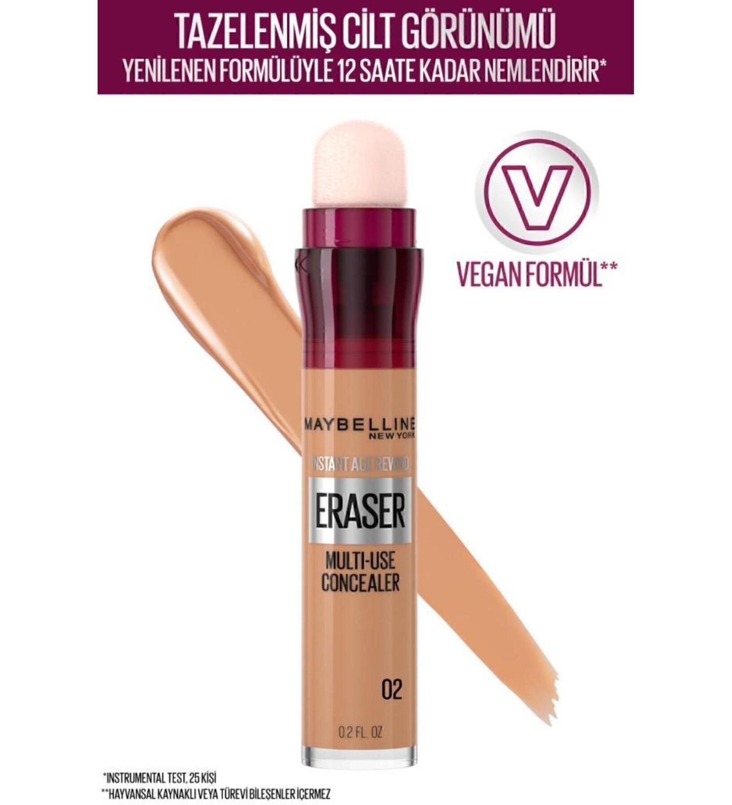 Maybelline New York Instant Anti Age Eraser Concealer - 02 Nude - Buy Online on GoSupps.com