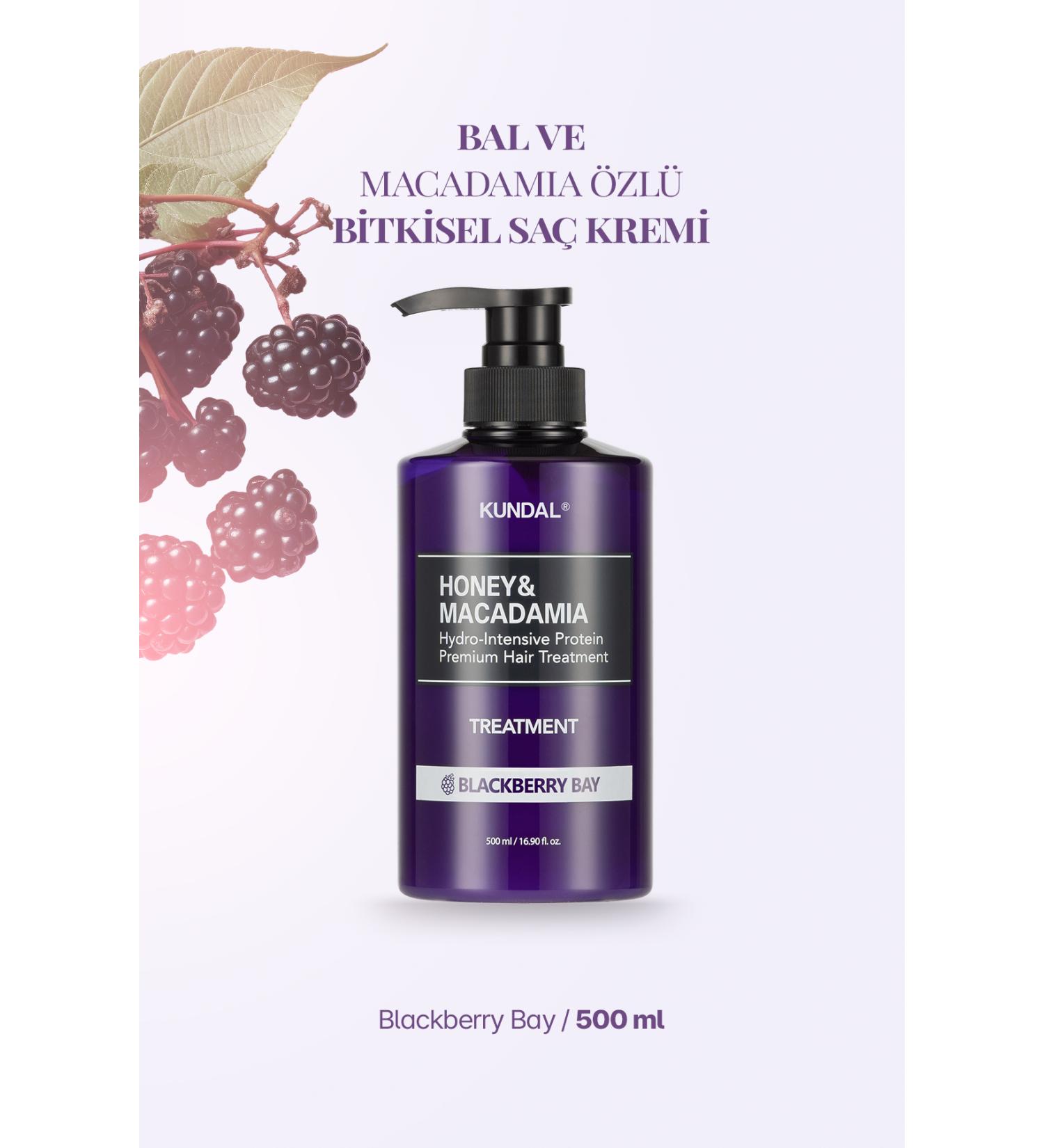 Kundal Intensive Moisturizing and Nourishing Conditioner Honey&macadamia Protein Treatment (BLACKBERRY BAY) - Buy Online on GoSupps.com