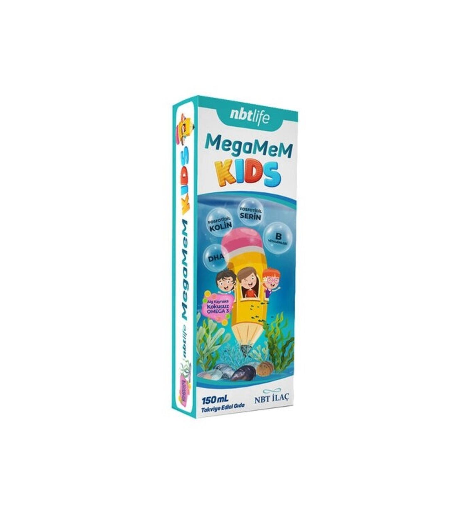 NBT Life Nbtlife Megamem Kids 150 ml Syrup