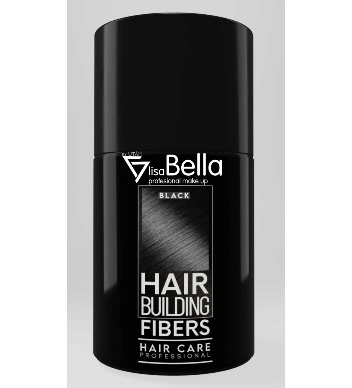 BY UTAH LISA BELLA LISA BELLA HAIR BULDING FIBER- VOLUMINATOR HAIR TOPIC BLACK 27 GR
