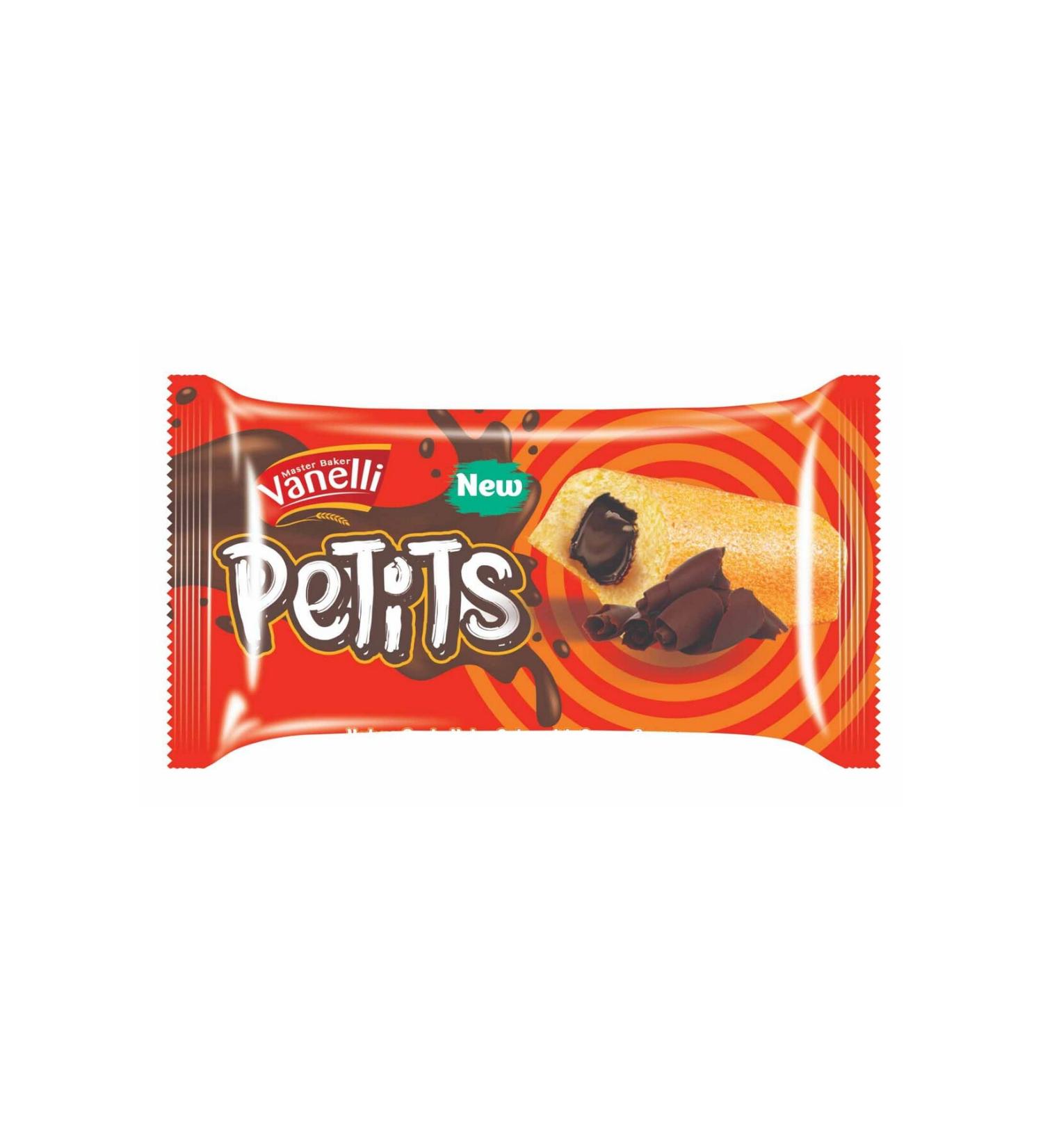 Vanelli Petits Cocoa Sauce Cake 35 Gr (1 BOX)
