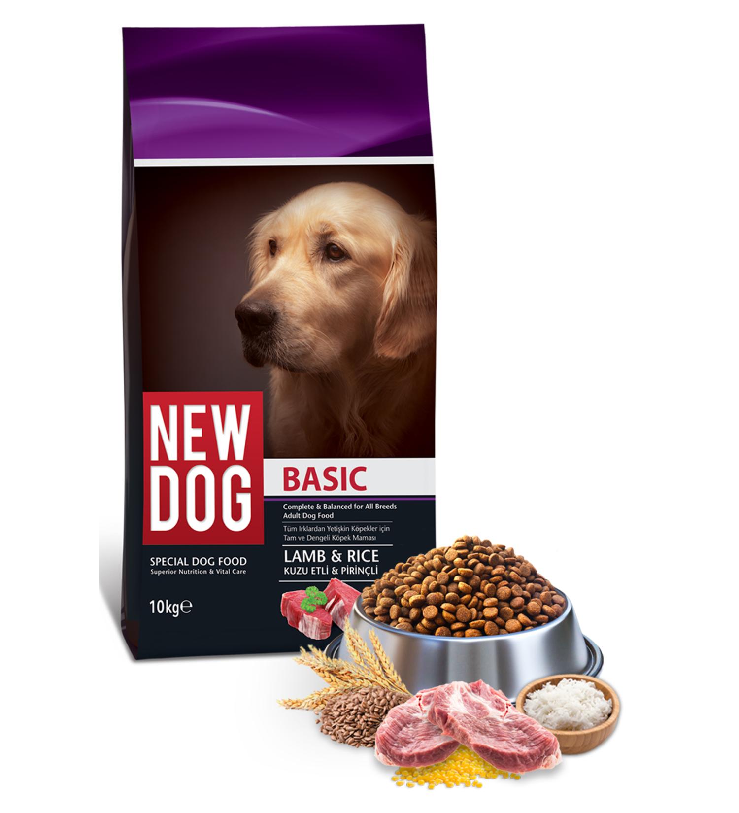 New Dog NewDog Lamb - Rice Adult Dog Food 10 KG - Buy Online on GoSupps.com