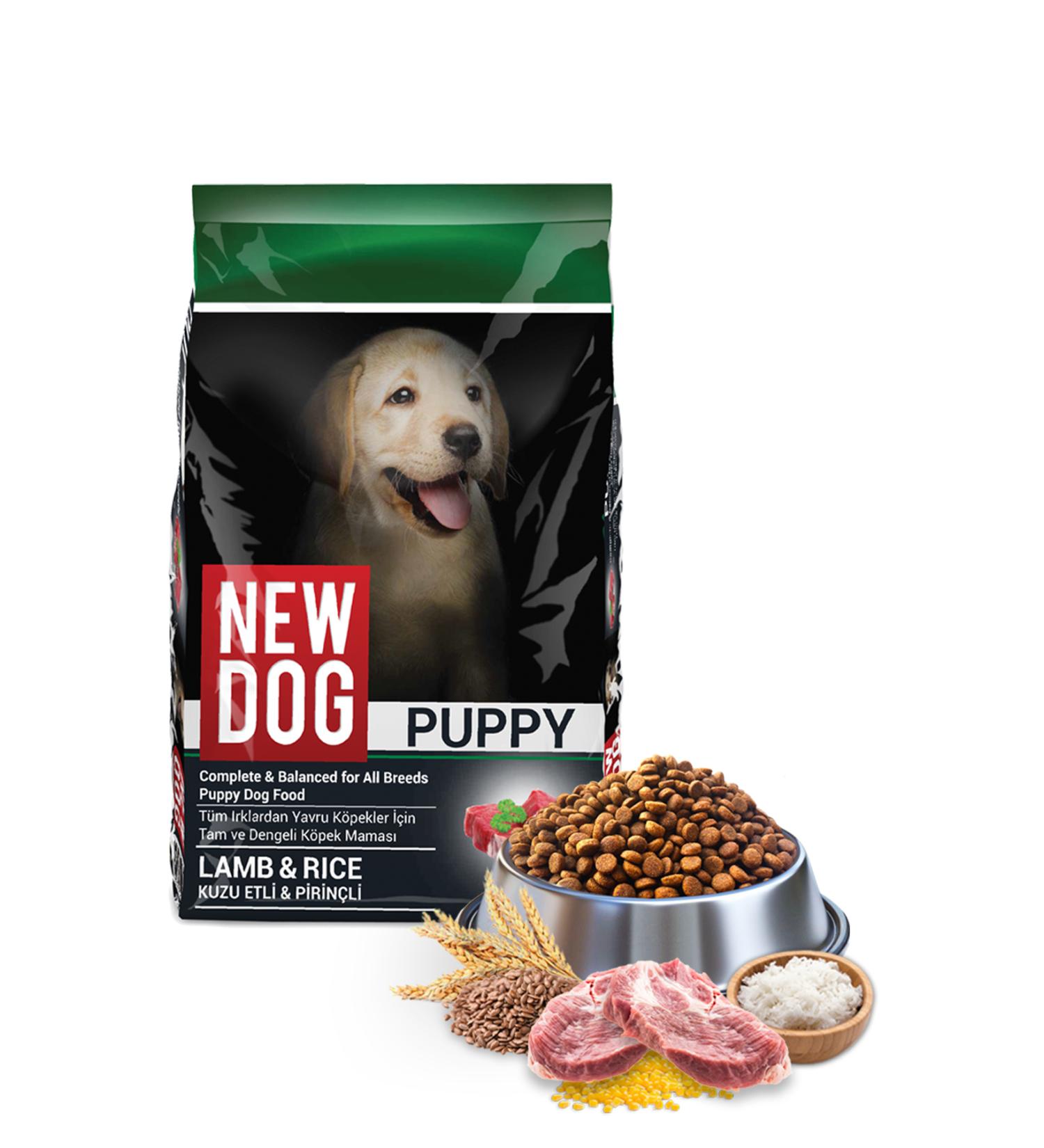New Dog NewDog Lamb & Rice Puppy Food 3 Kg - Buy Online on GoSupps.com