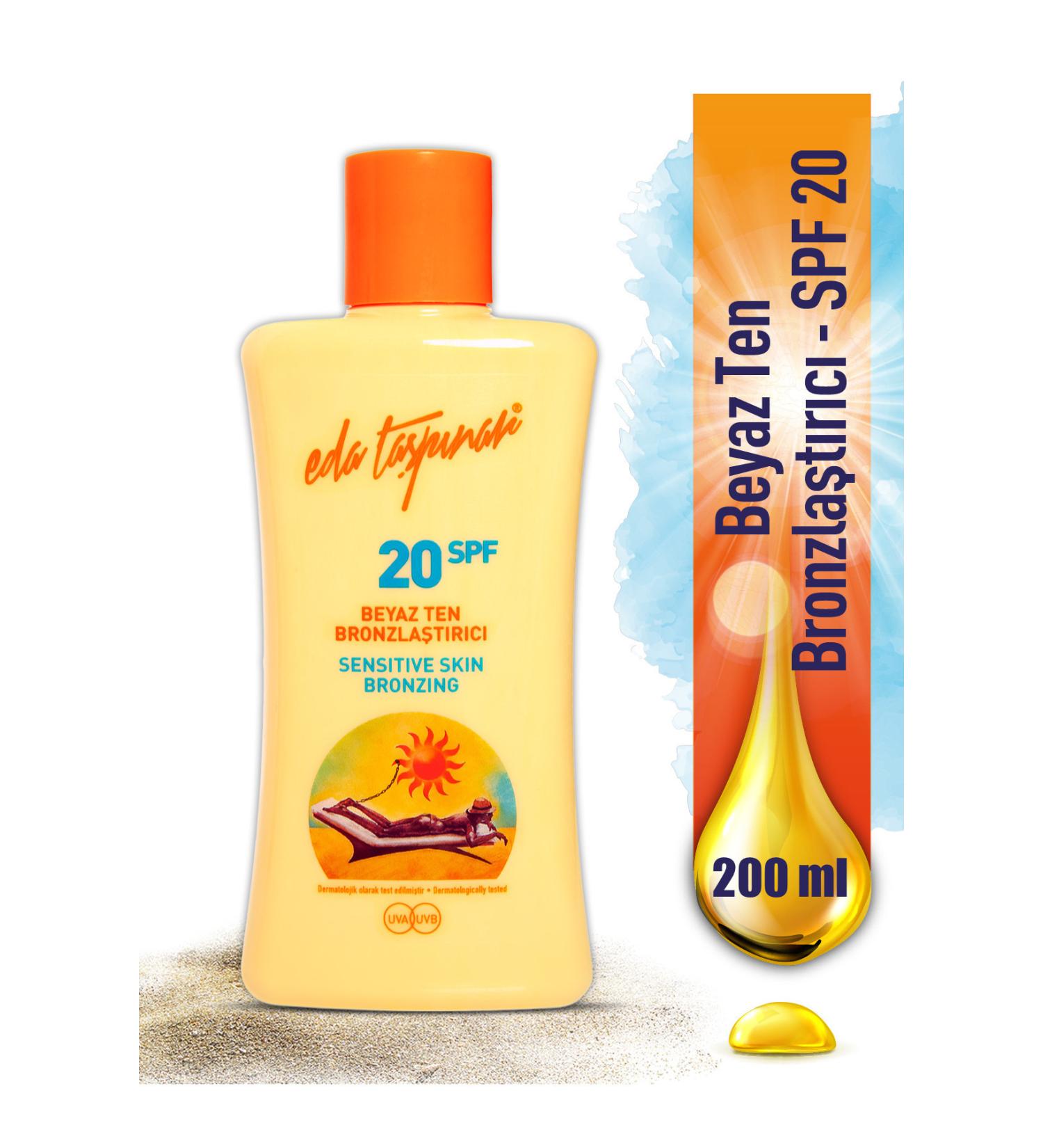 Eda Ta p nar White Skin Bronzing Spf 20 Cream (lotion) - 200 Ml - Buy Online on GoSupps.com